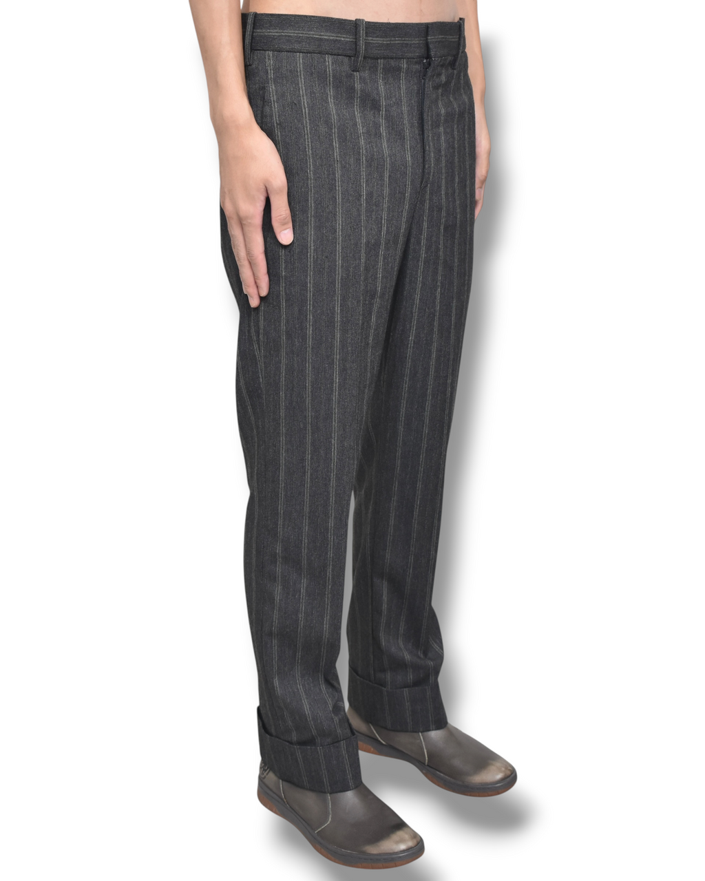 NEIL BARRETT stripe slacks