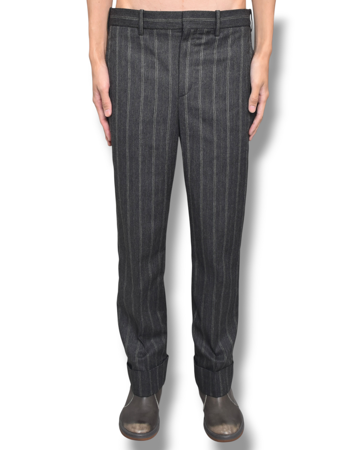 NEIL BARRETT stripe slacks