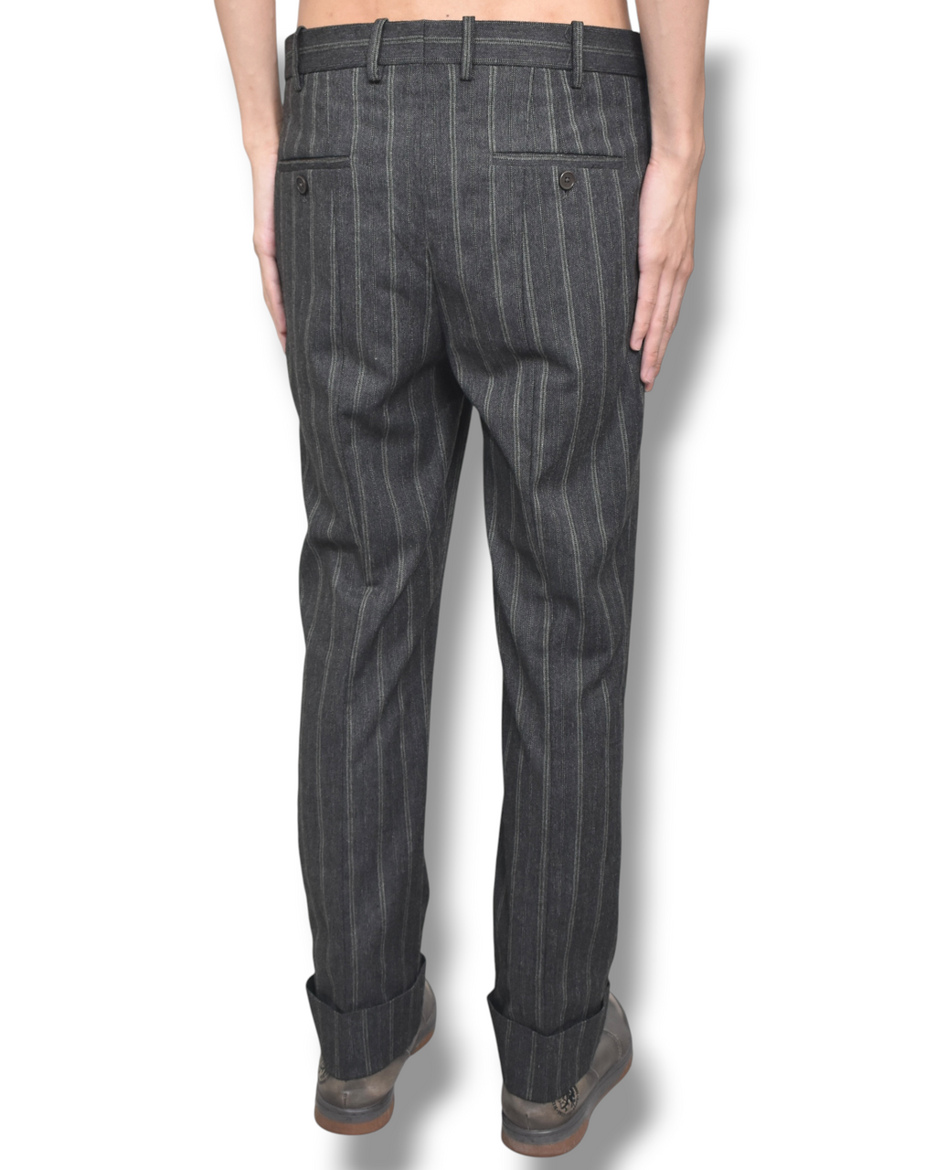 NEIL BARRETT stripe slacks