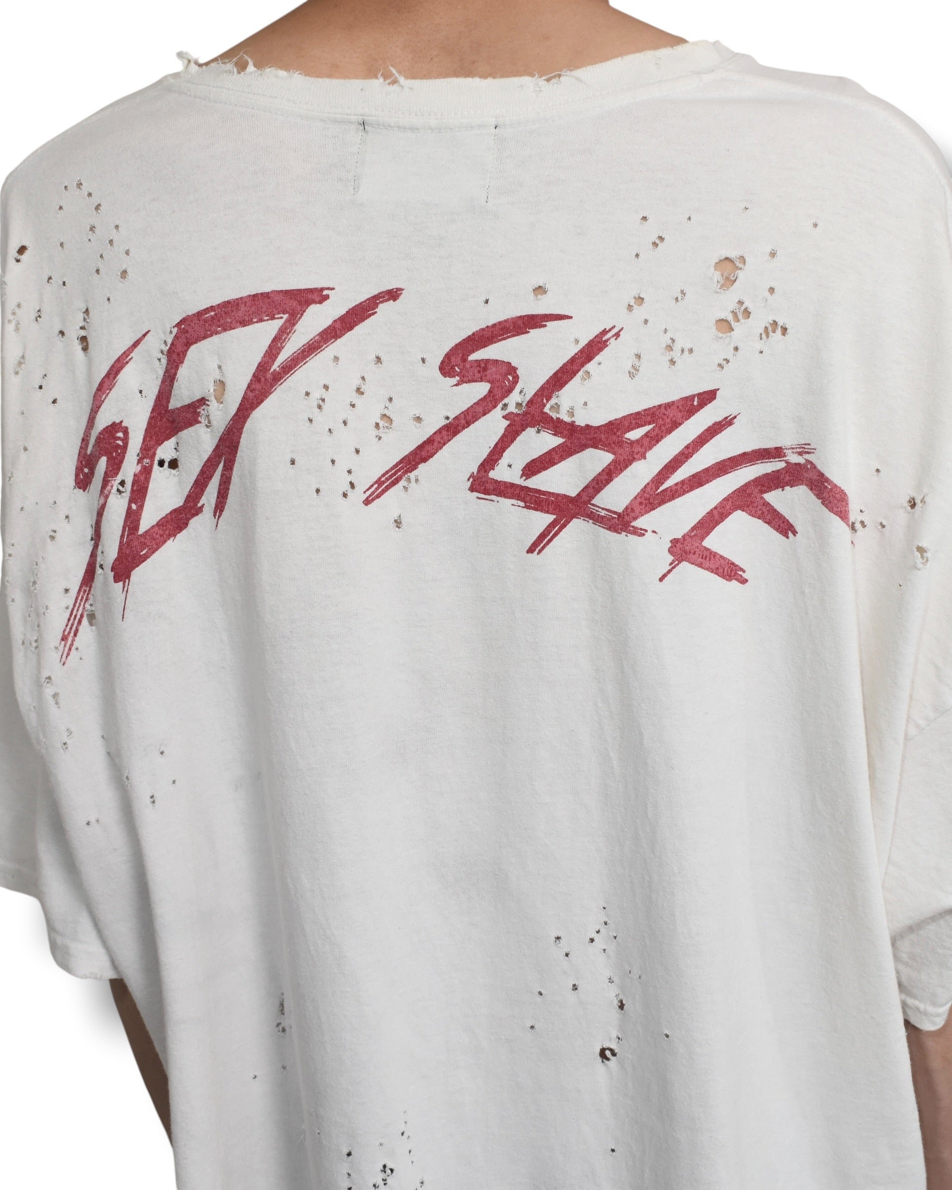 ZACVARGAS damage T-shirt