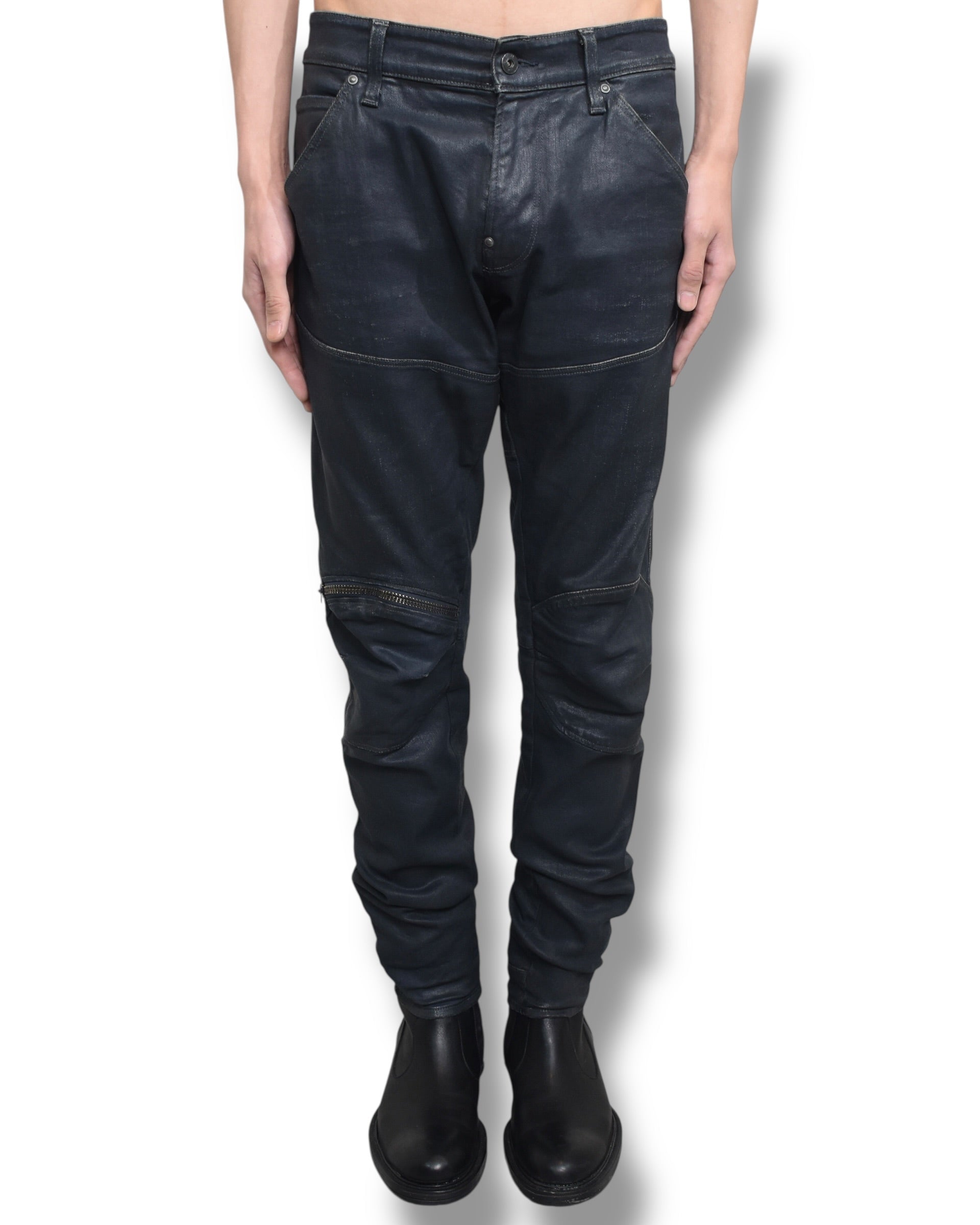 G-STAR RAW biker skinny pants
