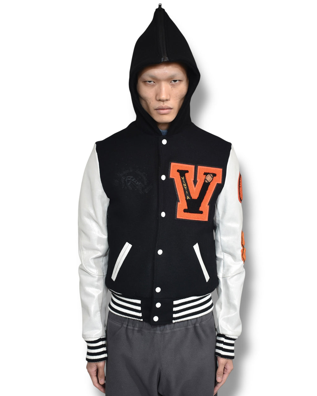 VINTI ANDREWS sailor varsity jacket