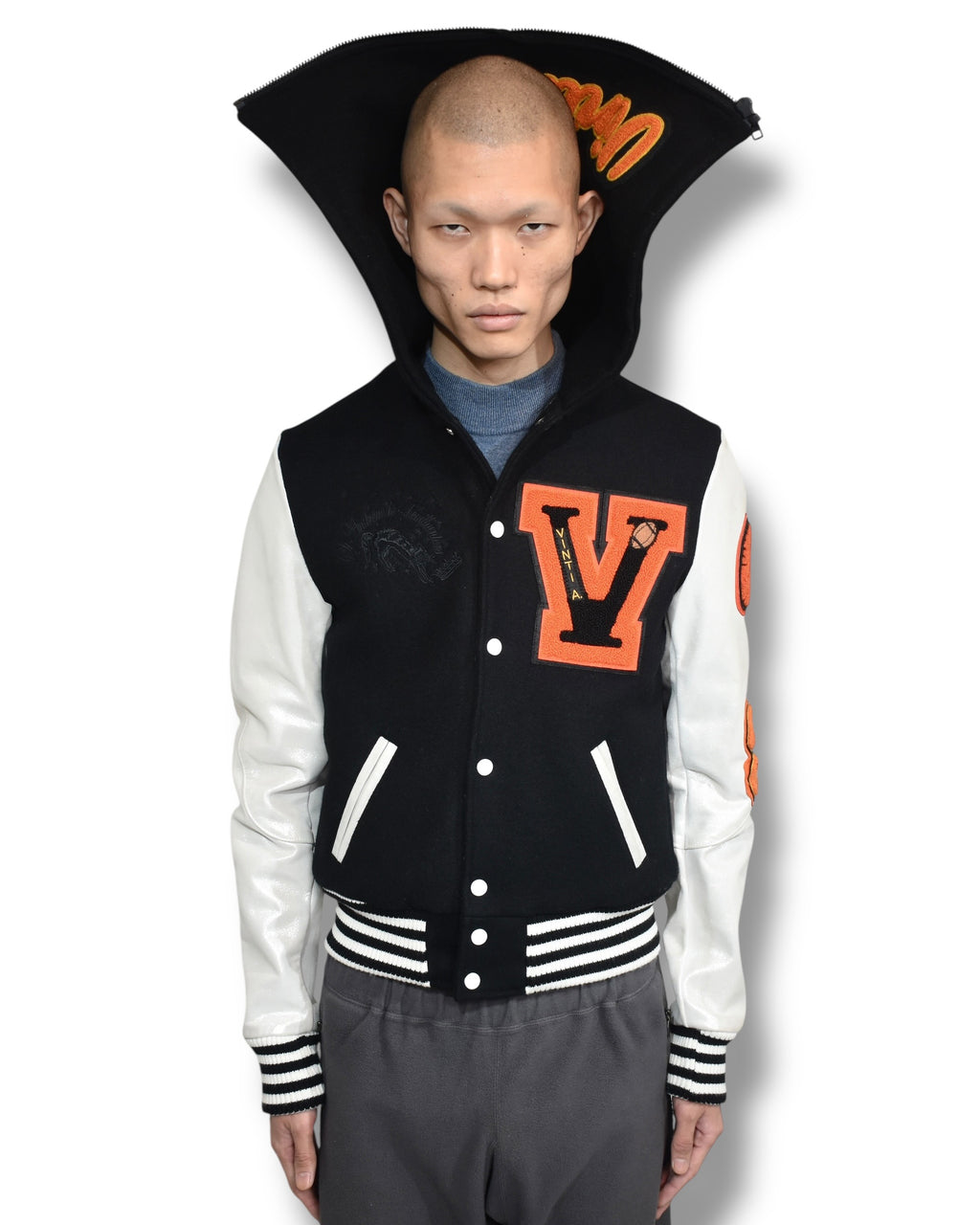 VINTI ANDREWS sailor varsity jacket