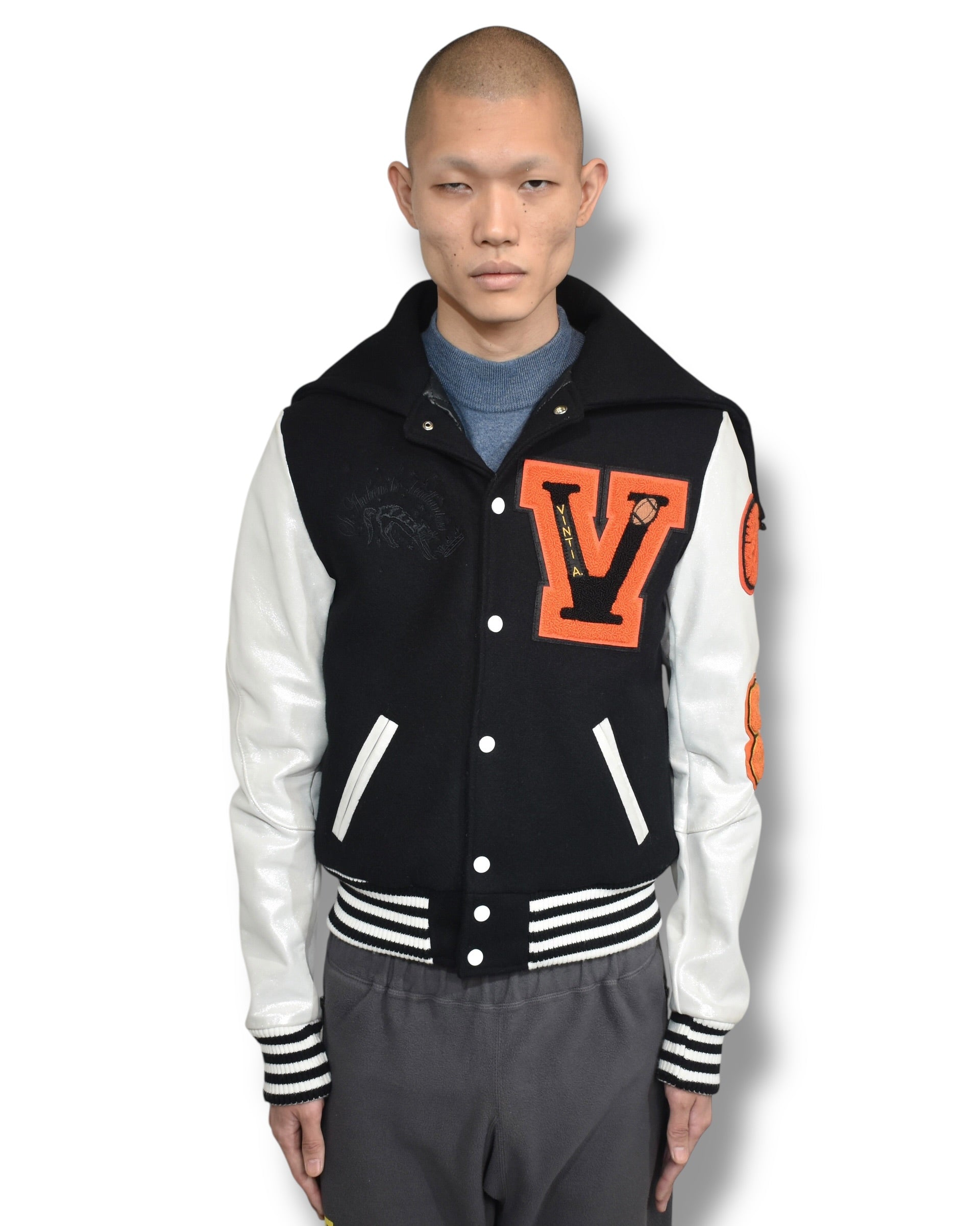 VINTI ANDREWS sailor varsity jacket