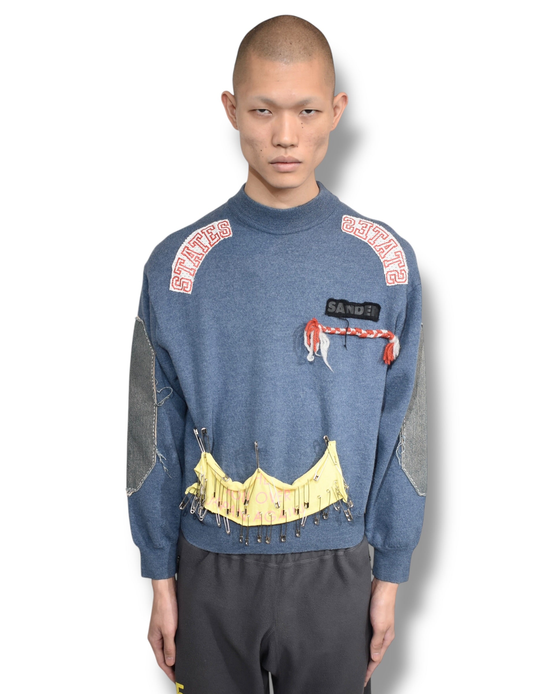 BANALCHICBIZARRE multi docking knit top