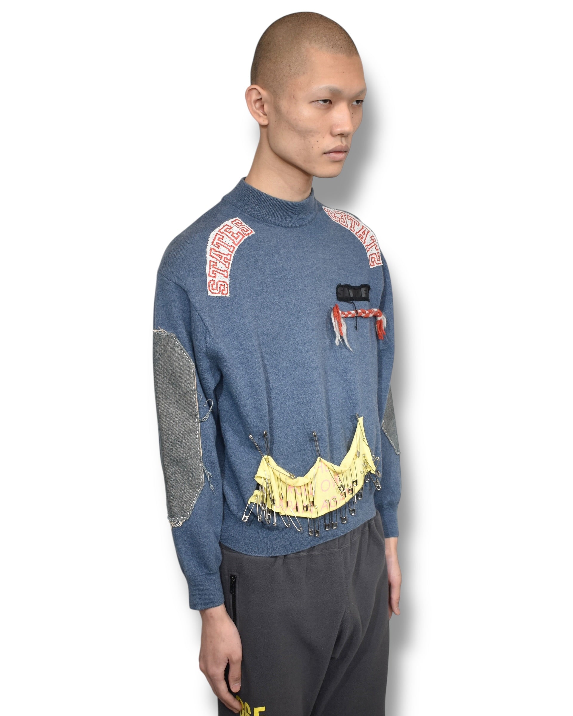 BANALCHICBIZARRE multi docking knit top