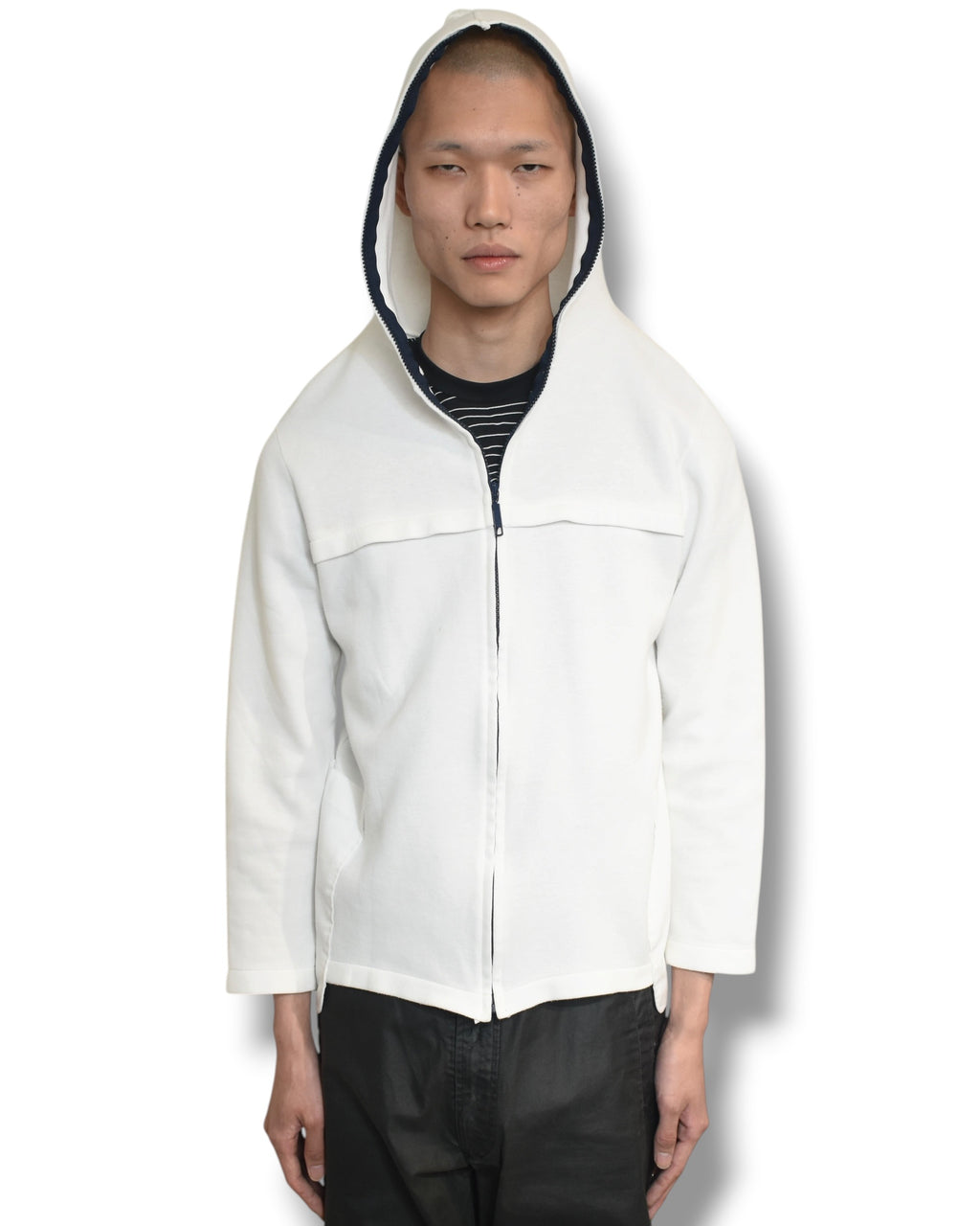 ATELIERSAB 2way zip up hoodie