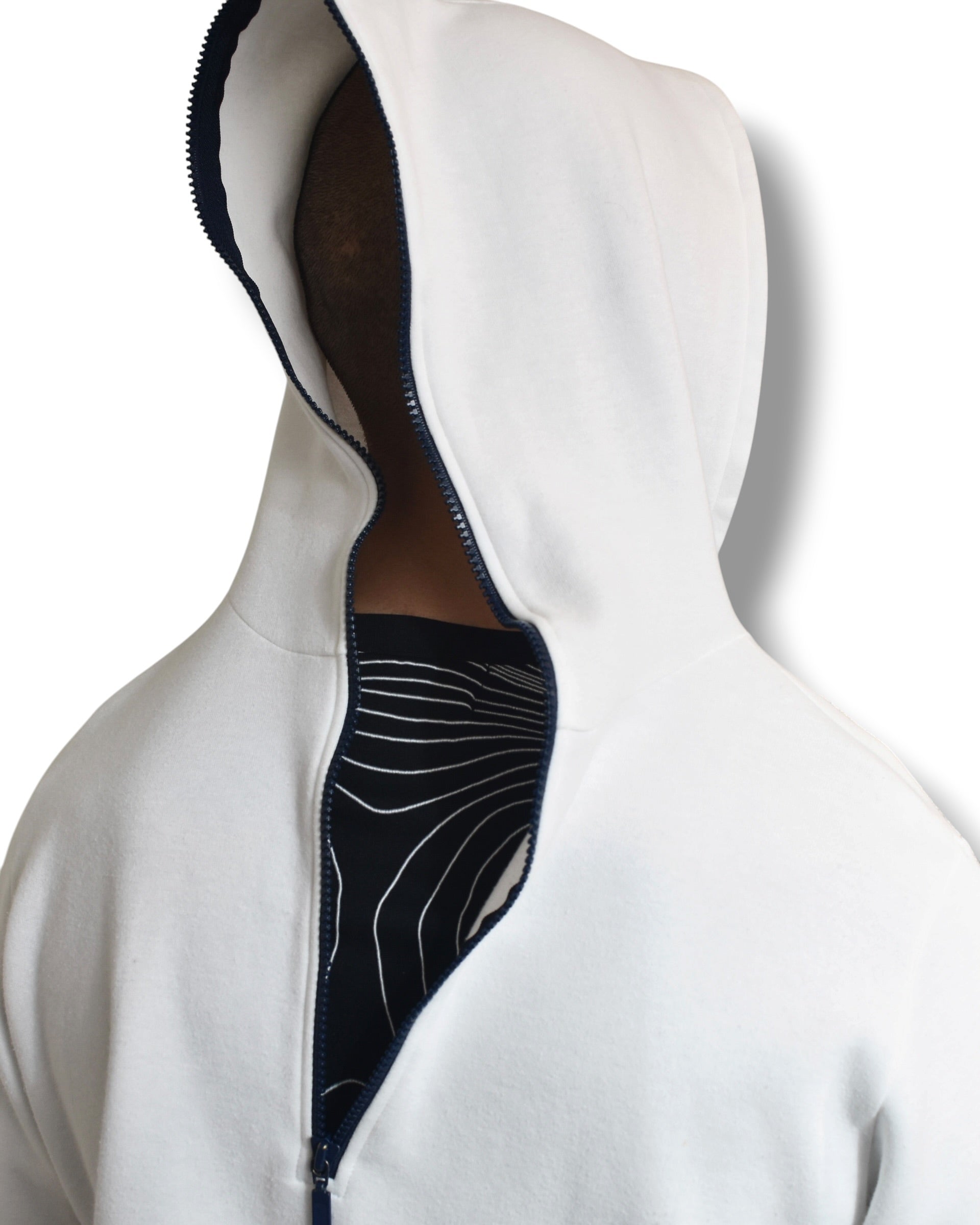ATELIERSAB 2way zip up hoodie