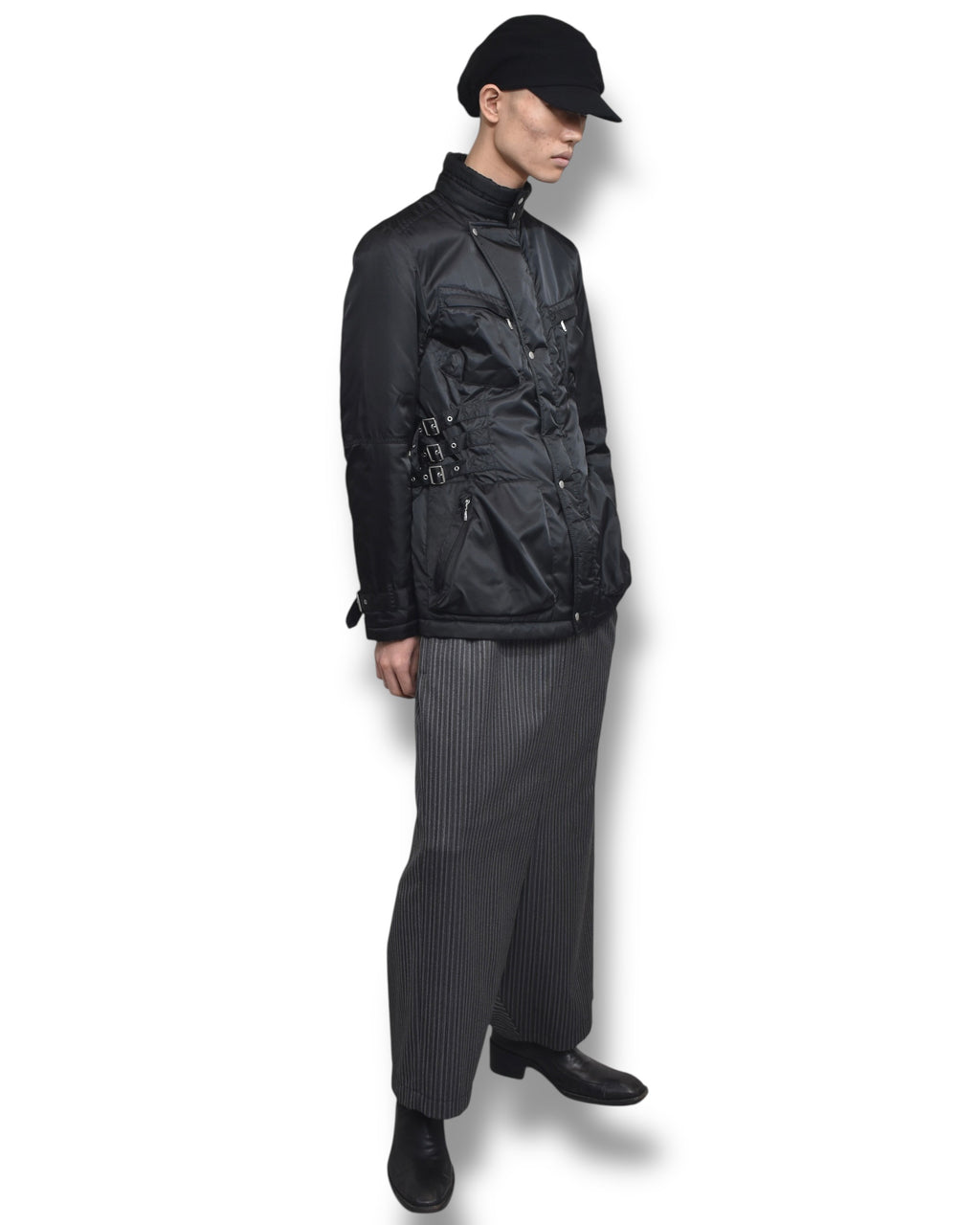 MORGANHOMME asymmetry button up jacket