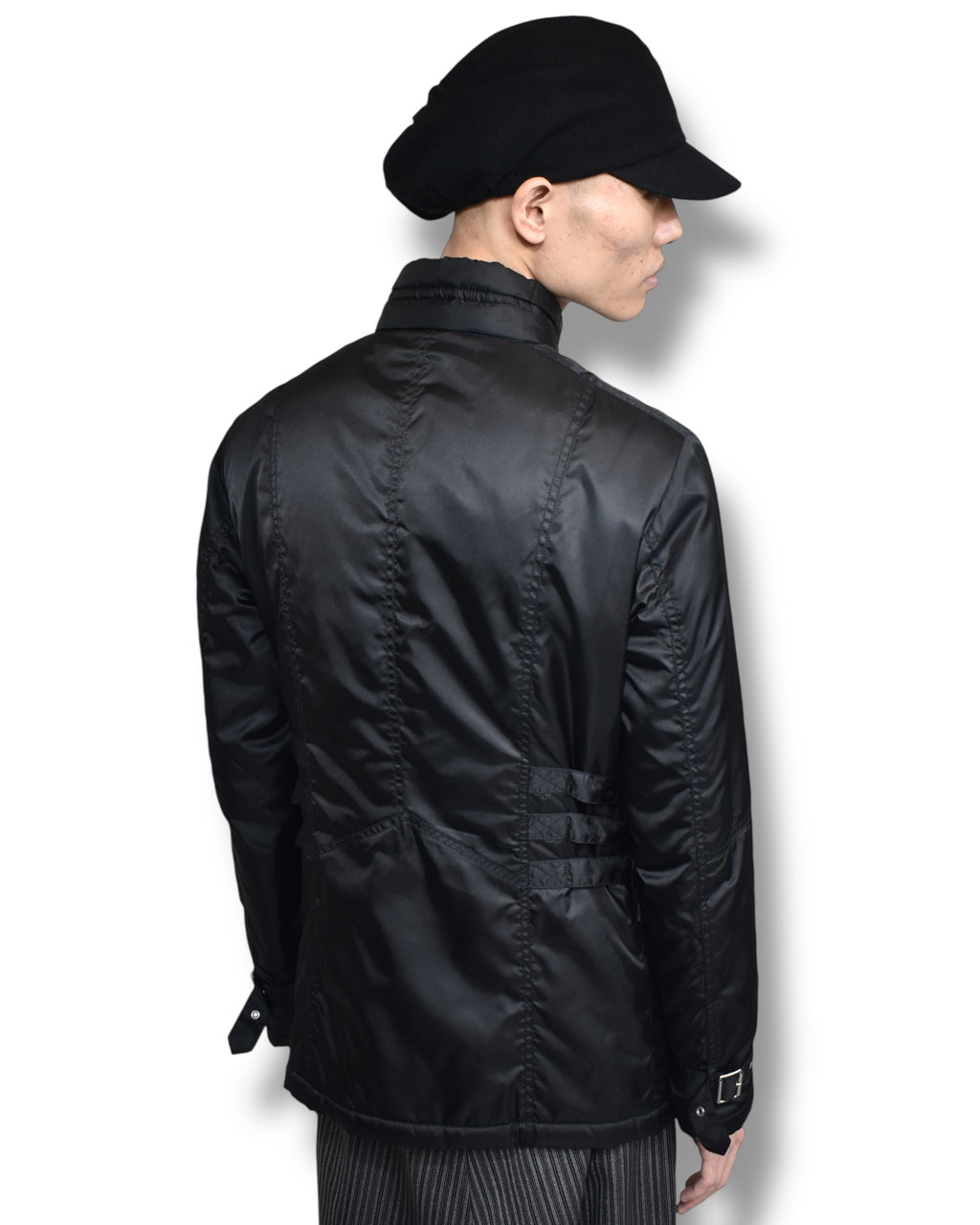 MORGANHOMME asymmetry button up jacket