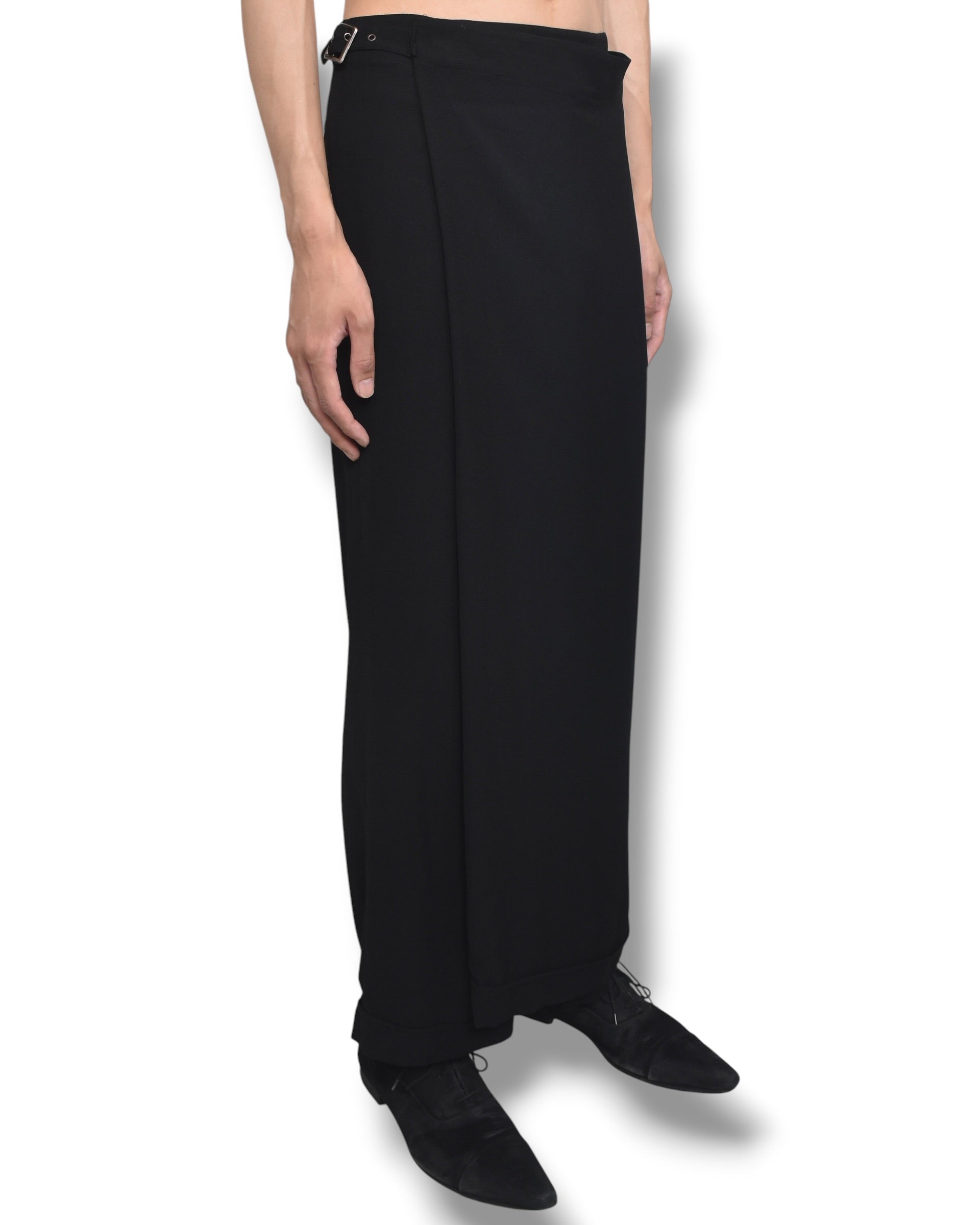 JEAN PAUL GAULTIER CLASSIQUE wrapped slacks
