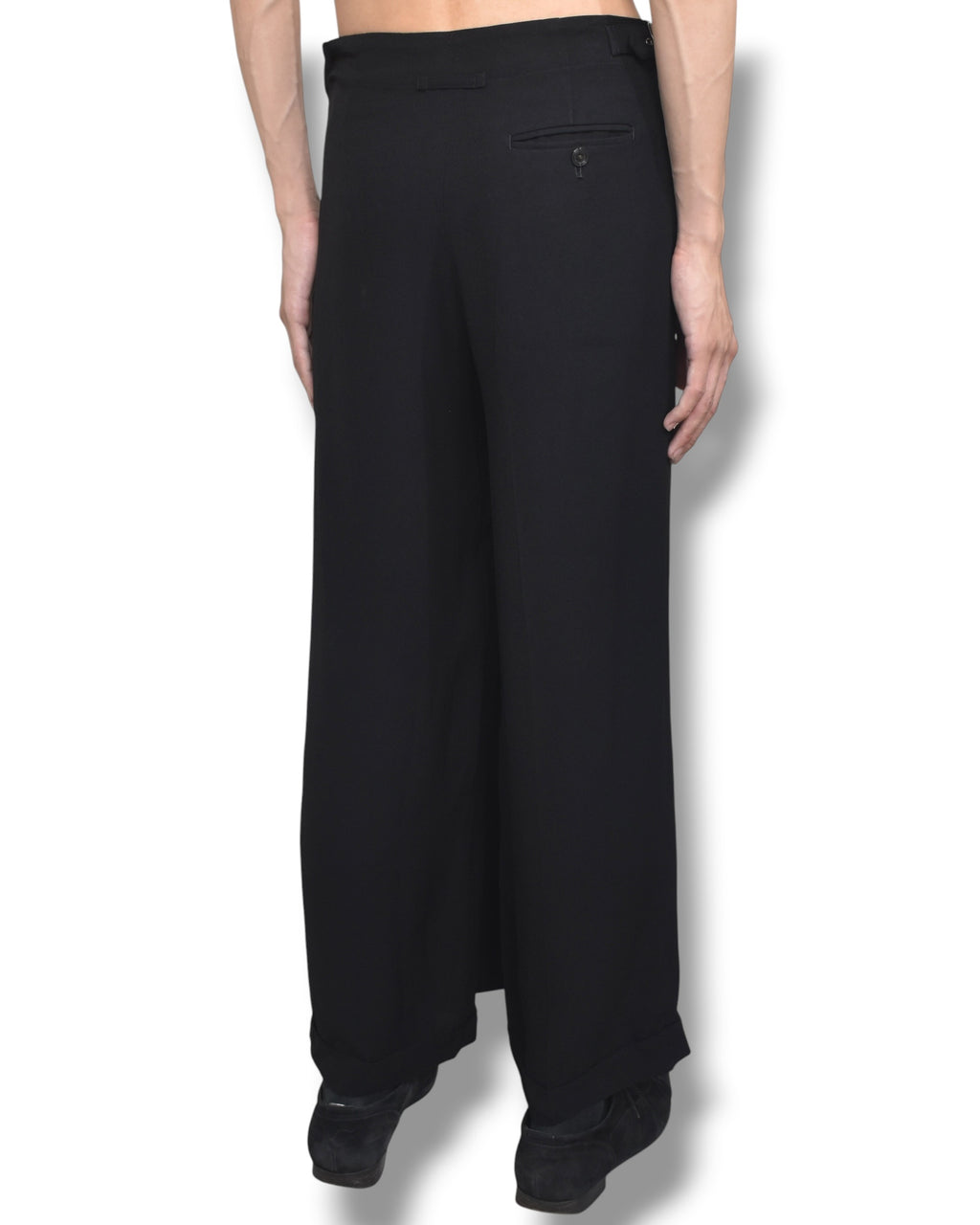 JEAN PAUL GAULTIER CLASSIQUE wrapped slacks