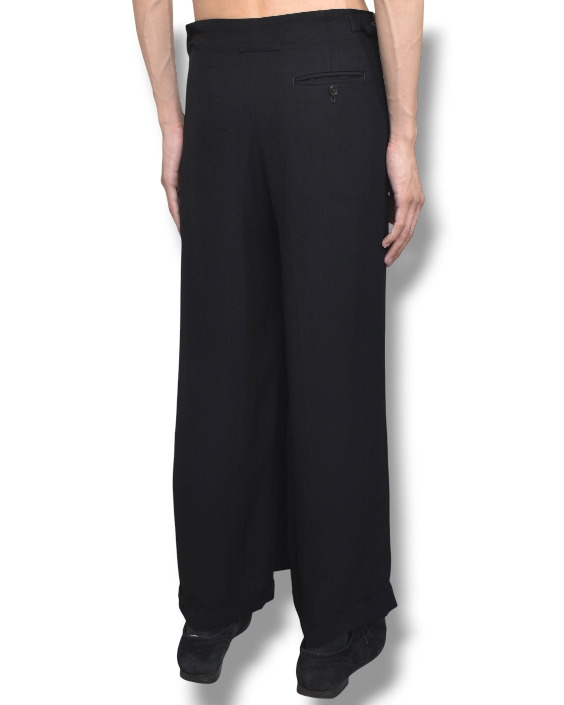 JEAN PAUL GAULTIER CLASSIQUE wrapped slacks