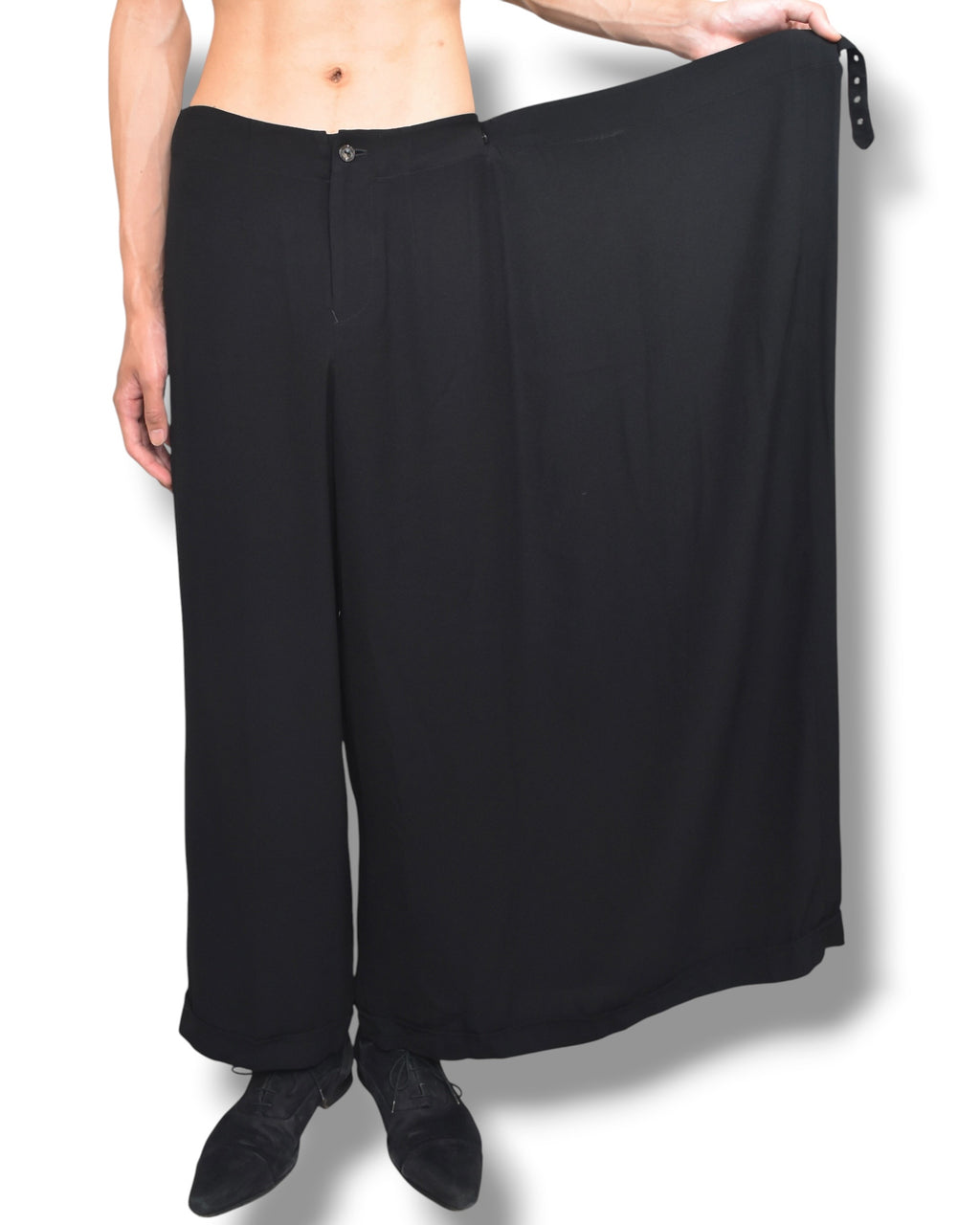 JEAN PAUL GAULTIER CLASSIQUE wrapped slacks