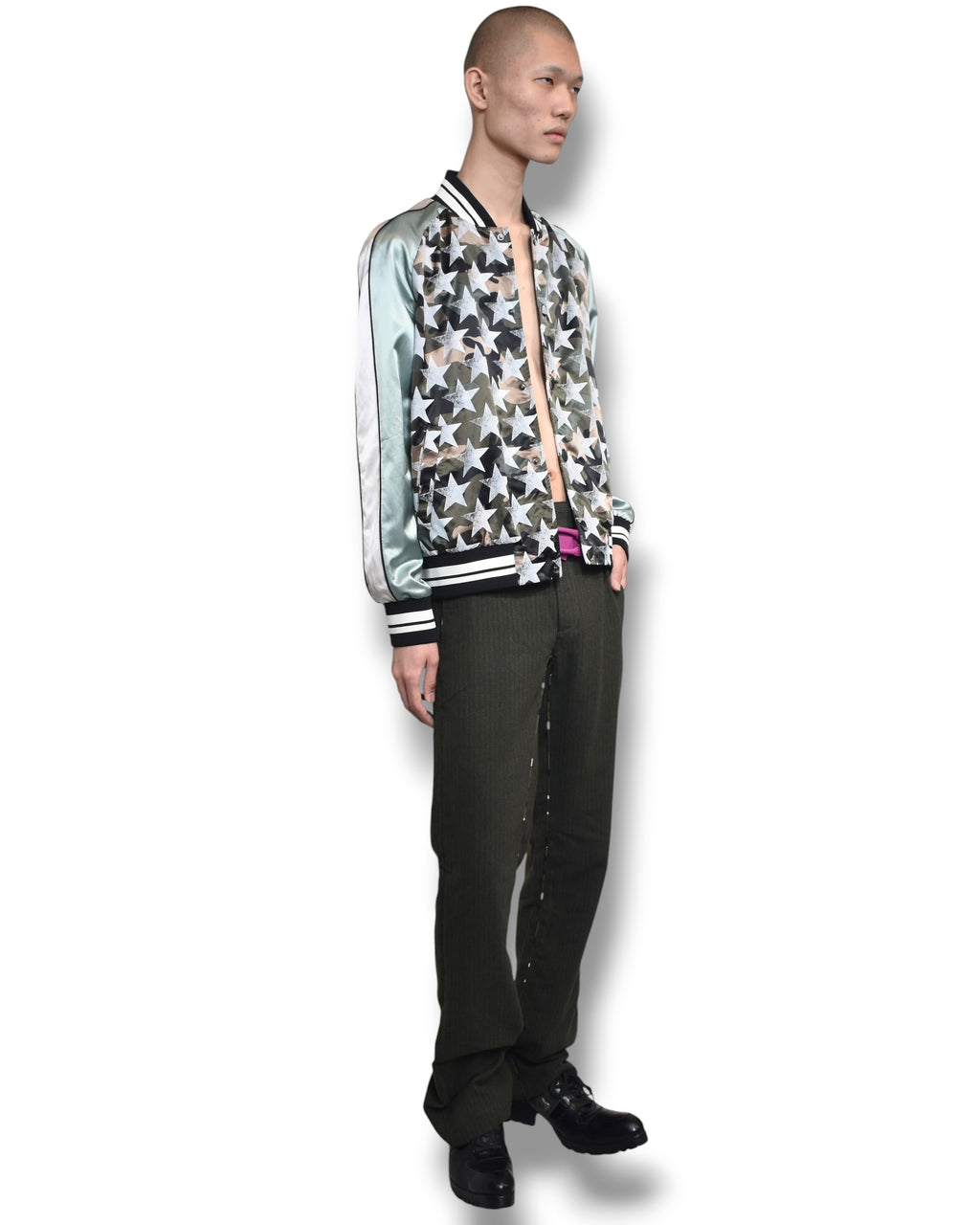 17ss VALENTINO star blouson