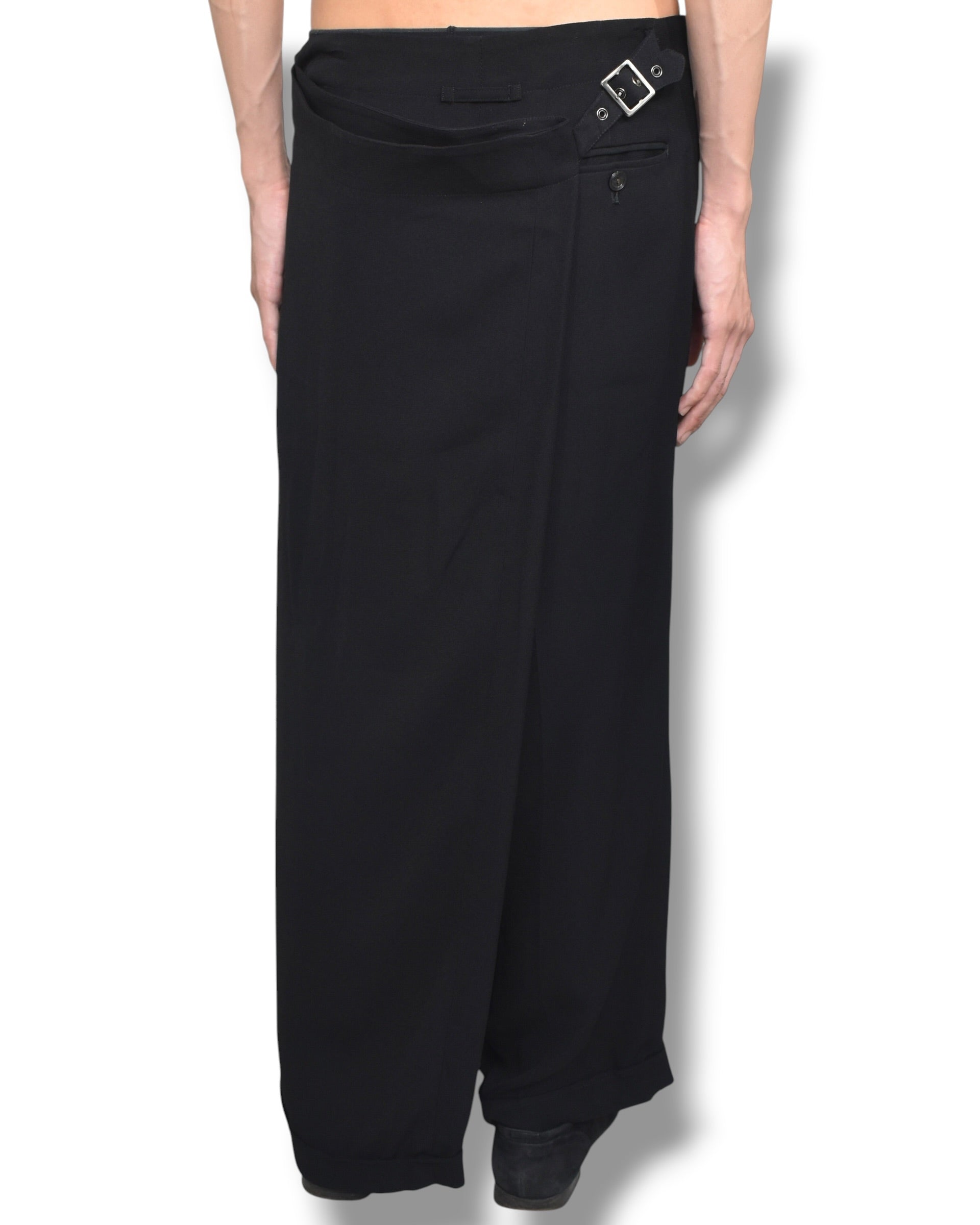 JEAN PAUL GAULTIER CLASSIQUE wrapped slacks