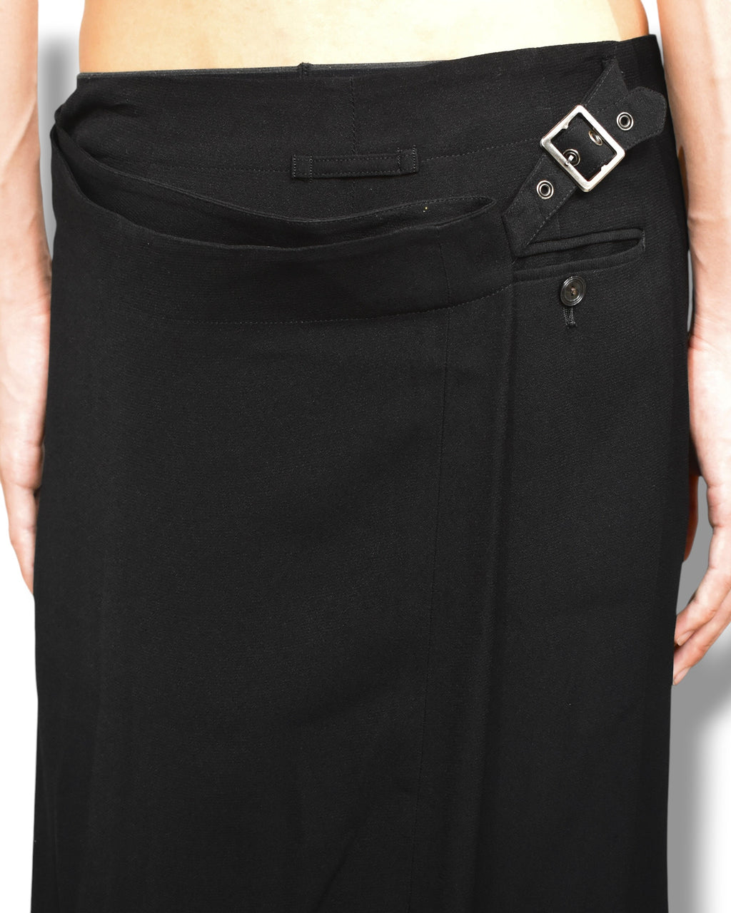 JEAN PAUL GAULTIER CLASSIQUE wrapped slacks