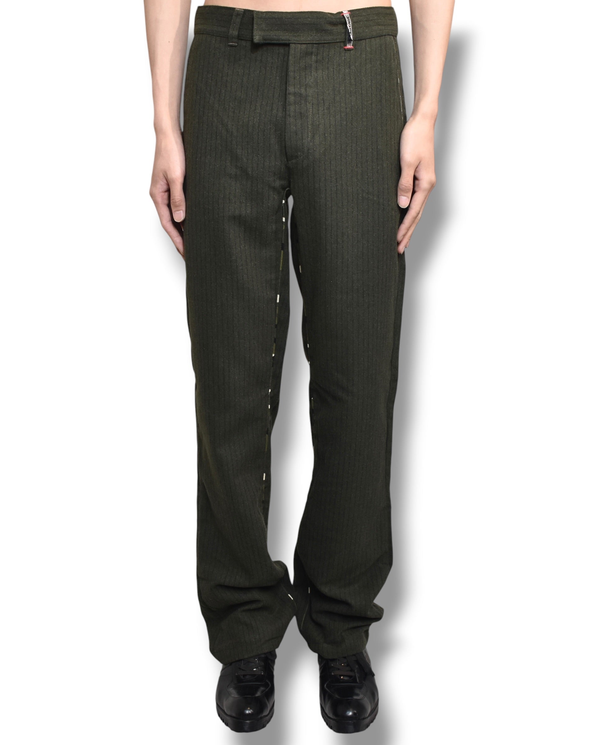 SABOTAGE stripe slacks