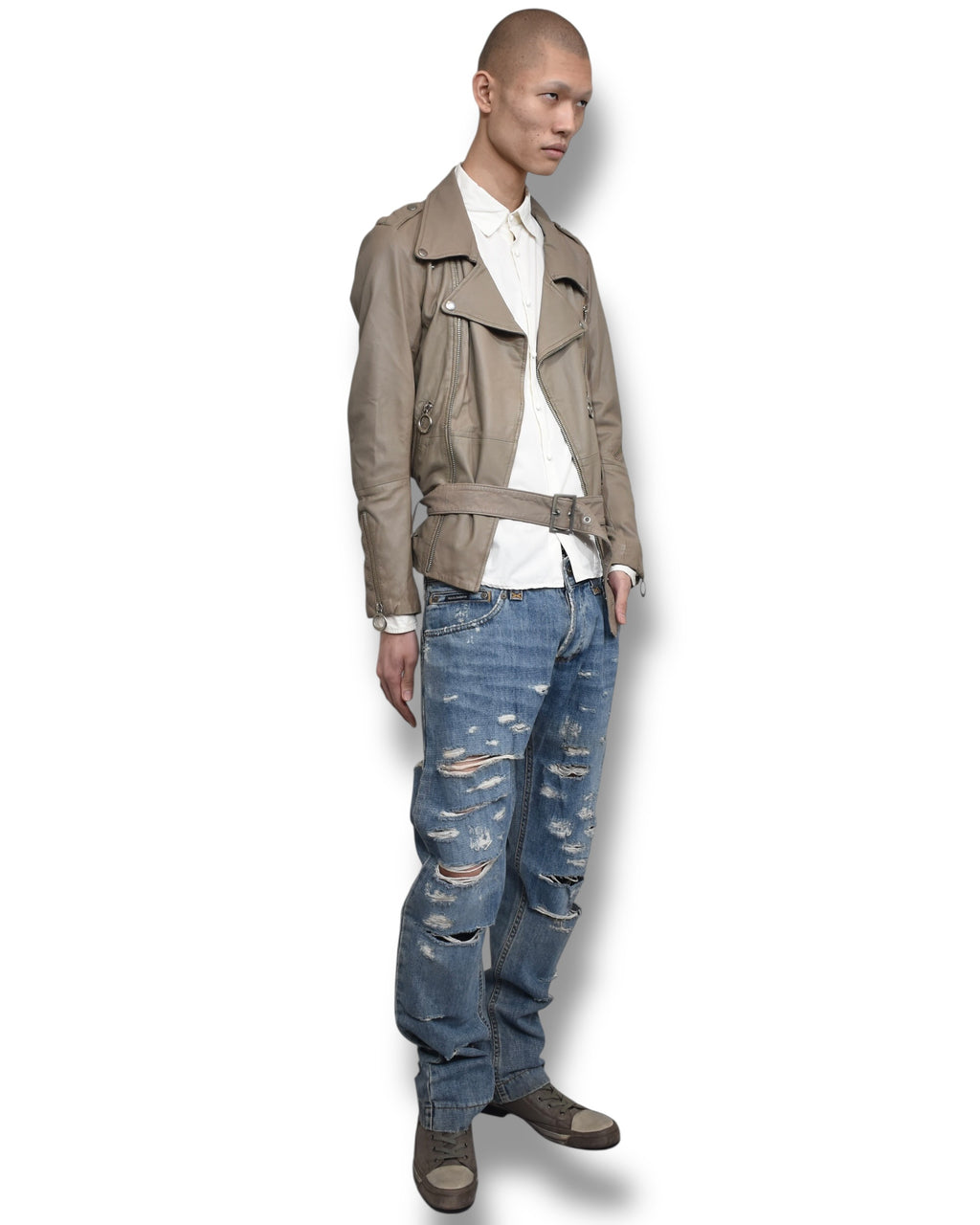 MAKINJANMA double riders leather jacket