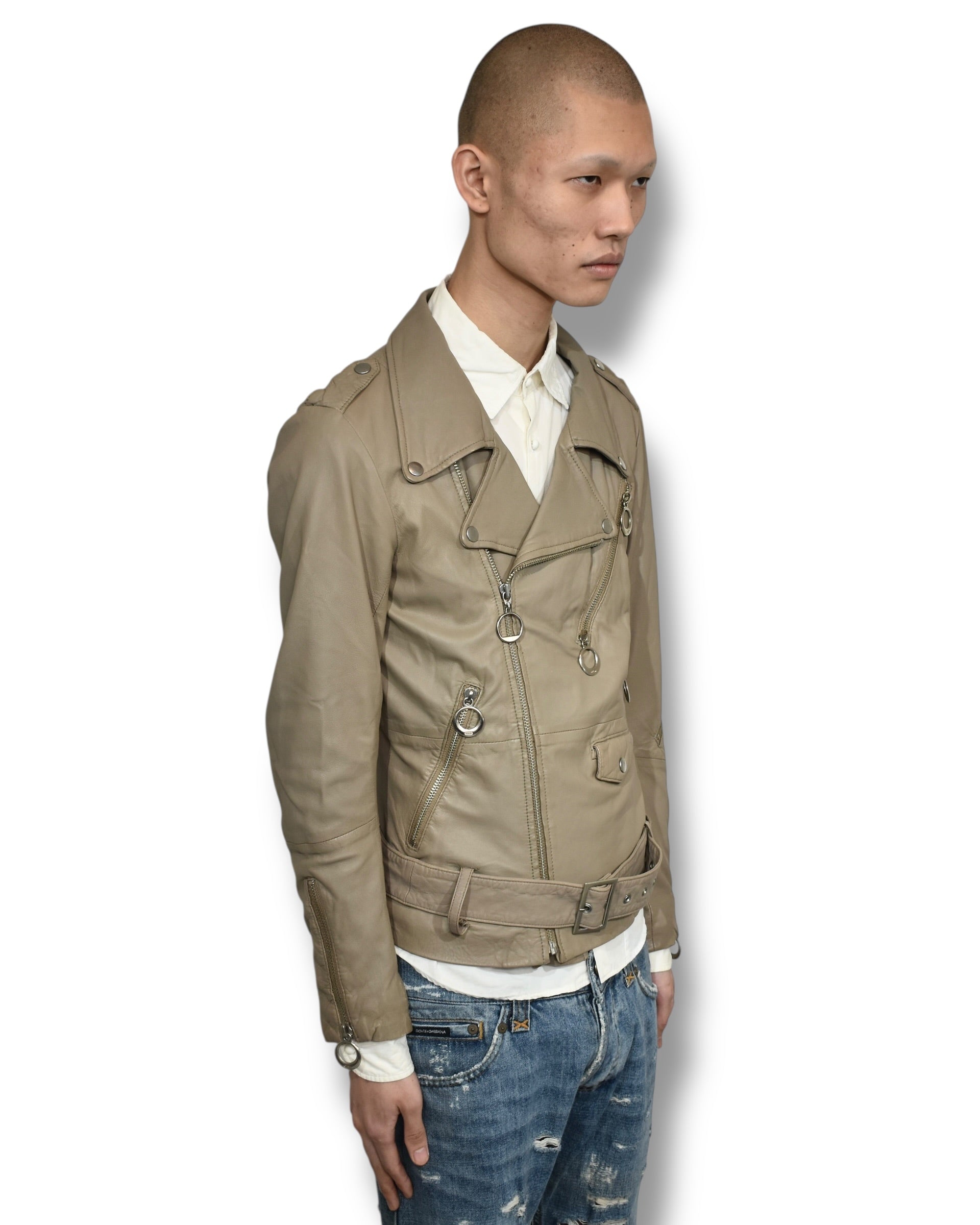 MAKINJANMA double riders leather jacket