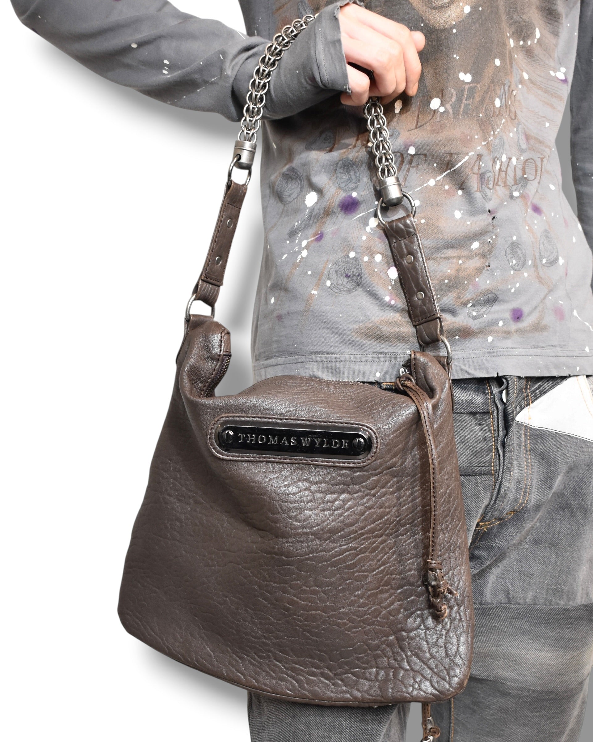 THOMASWYLDE skull hand bag