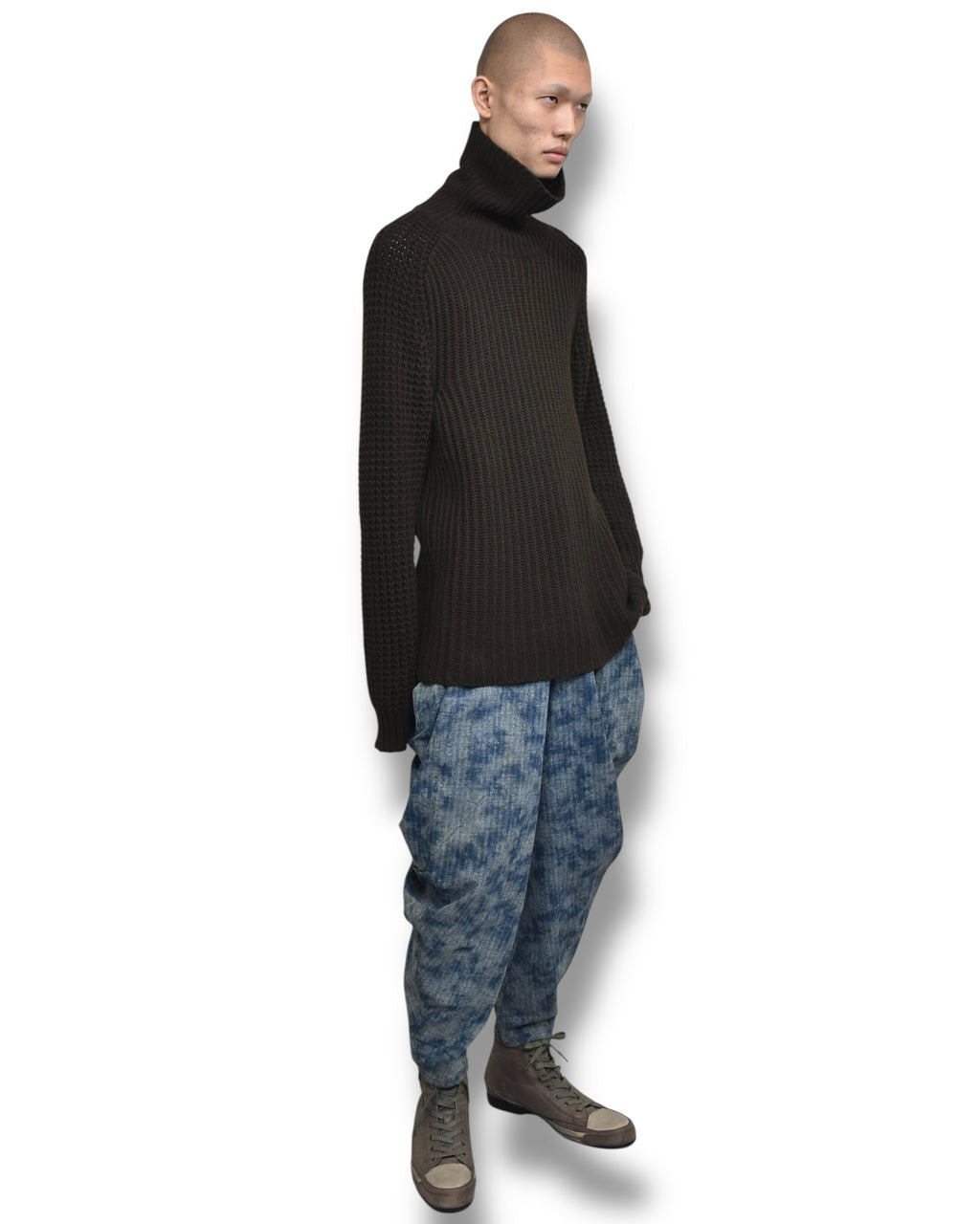 NEIL BARRETT high neck knit top