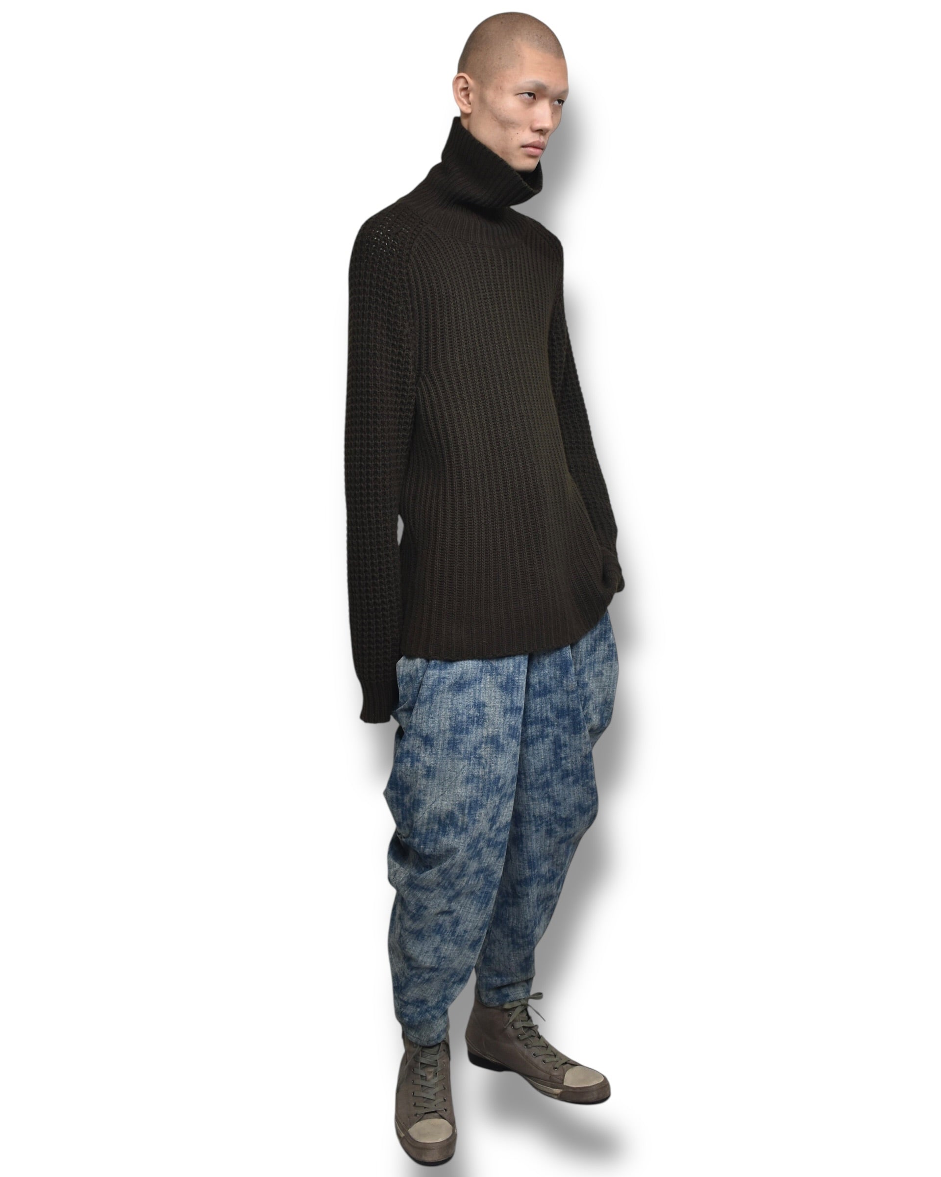 NEIL BARRETT high neck knit top