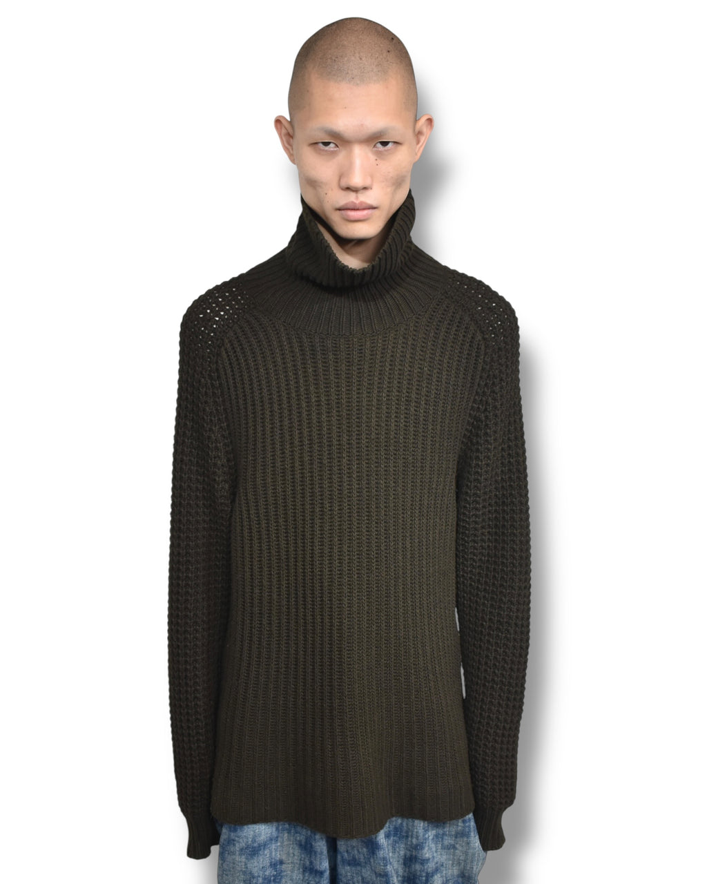 NEIL BARRETT high neck knit top