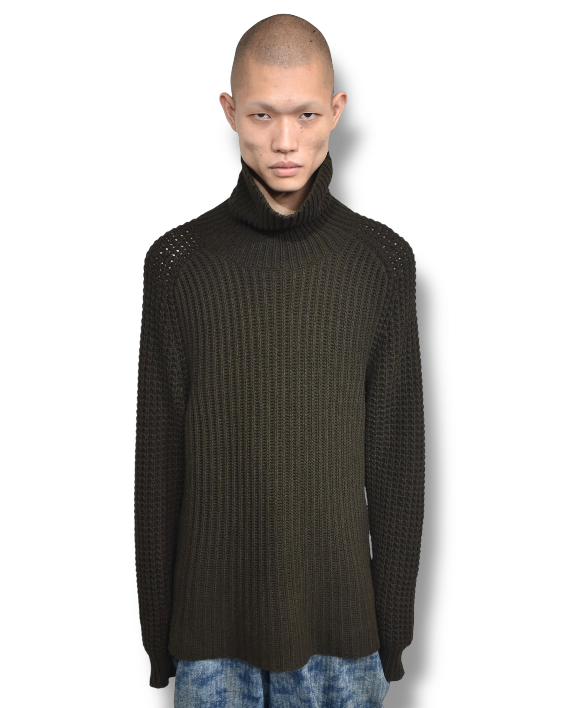 NEIL BARRETT high neck knit top