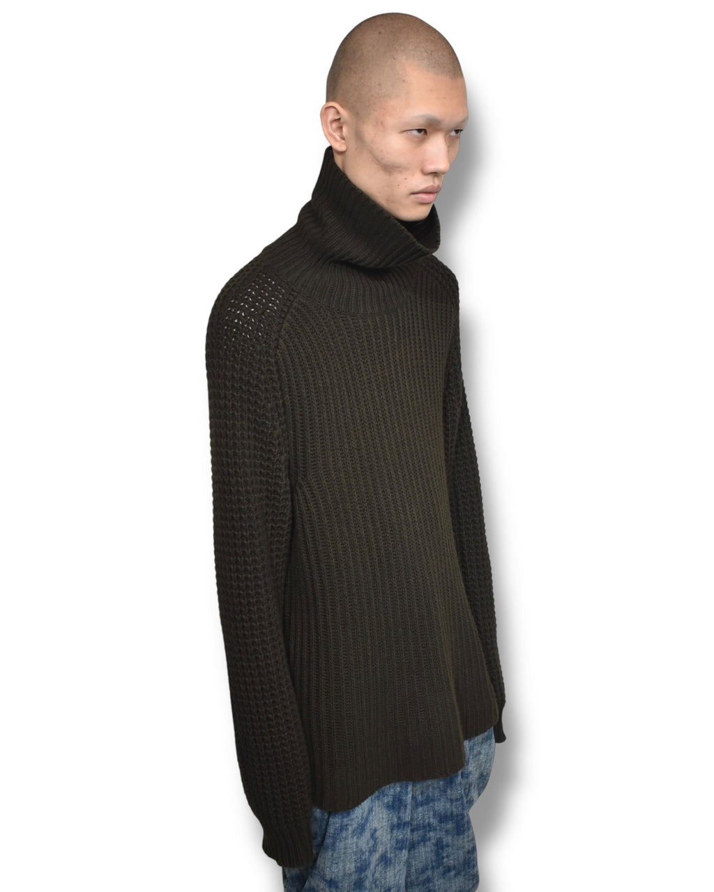 NEIL BARRETT high neck knit top