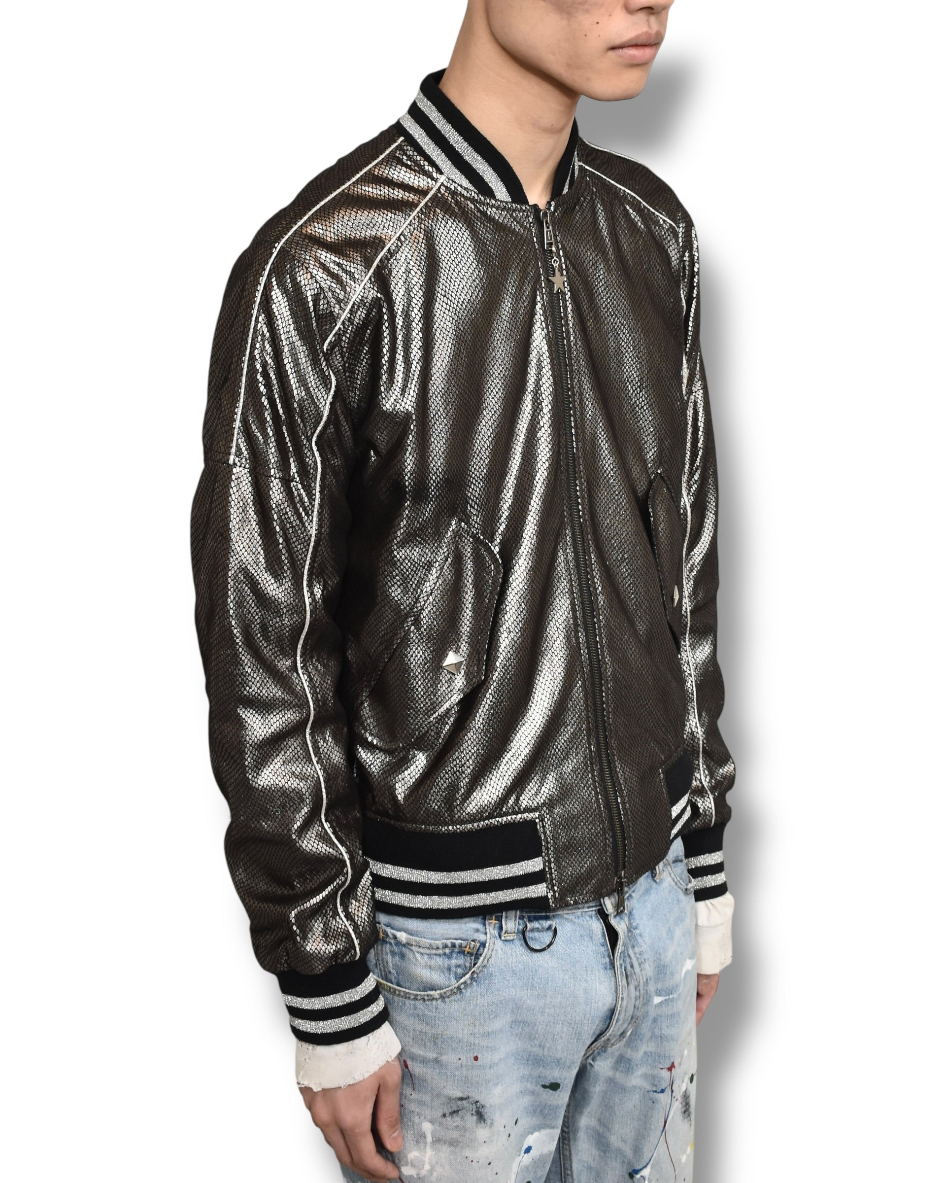 ANDREW MACKENZIE zip up blouson
