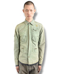 HALB faded military jacket