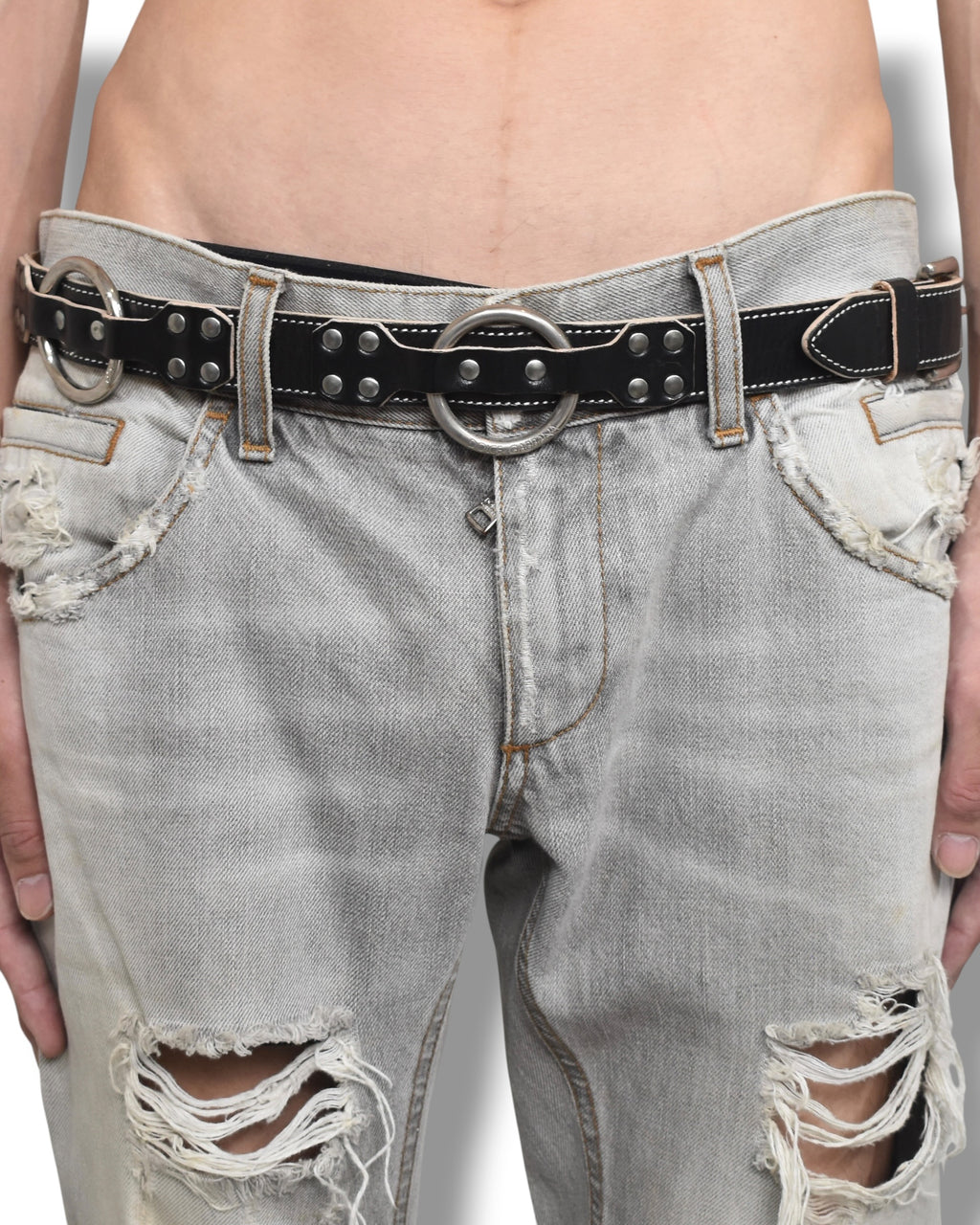 DOLCE&GABBANA studs belt