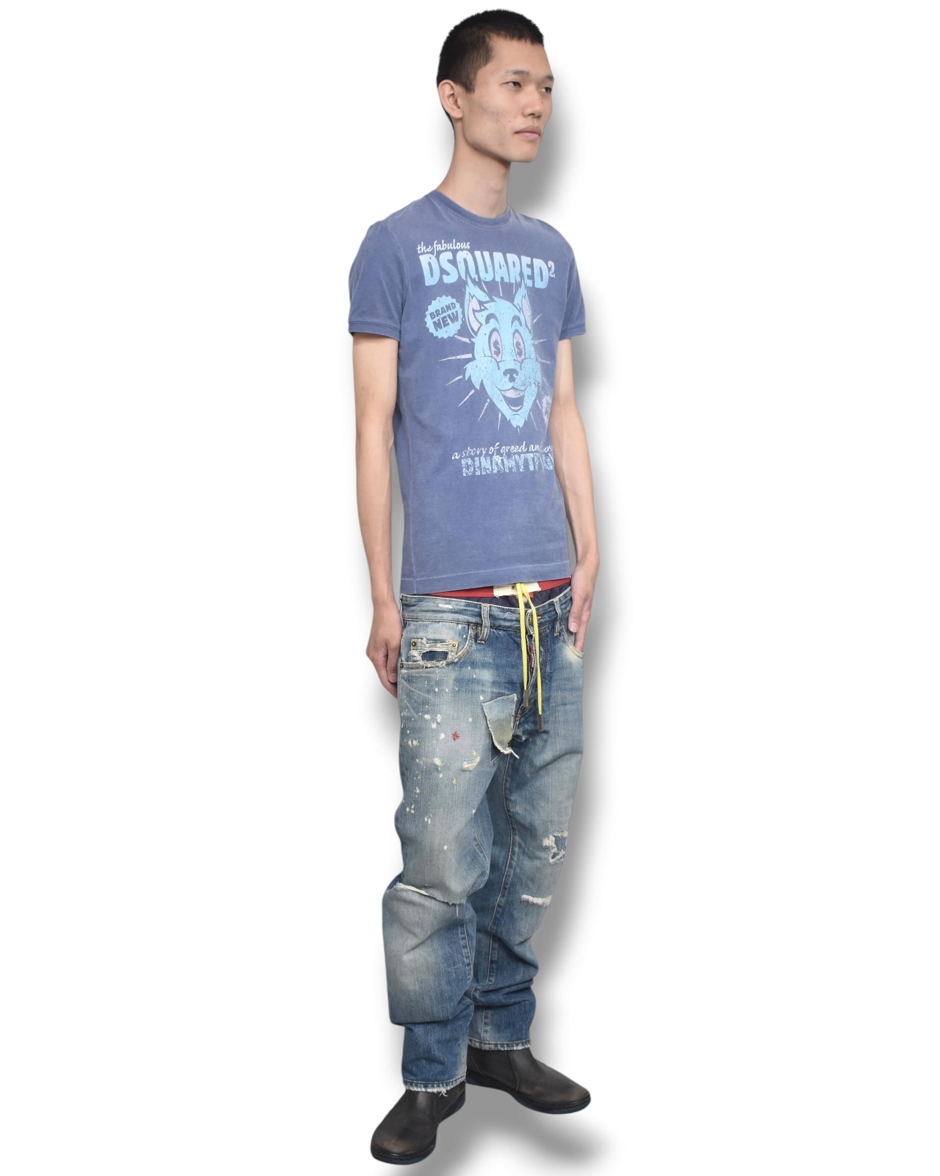 DSQUARED2 trunks docking denim pants