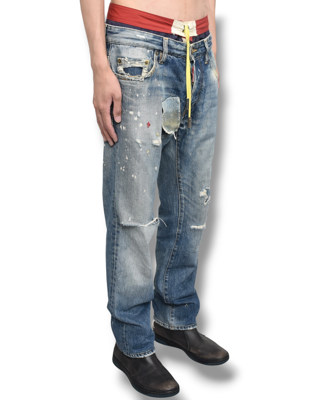 DSQUARED2 trunks docking denim pants
