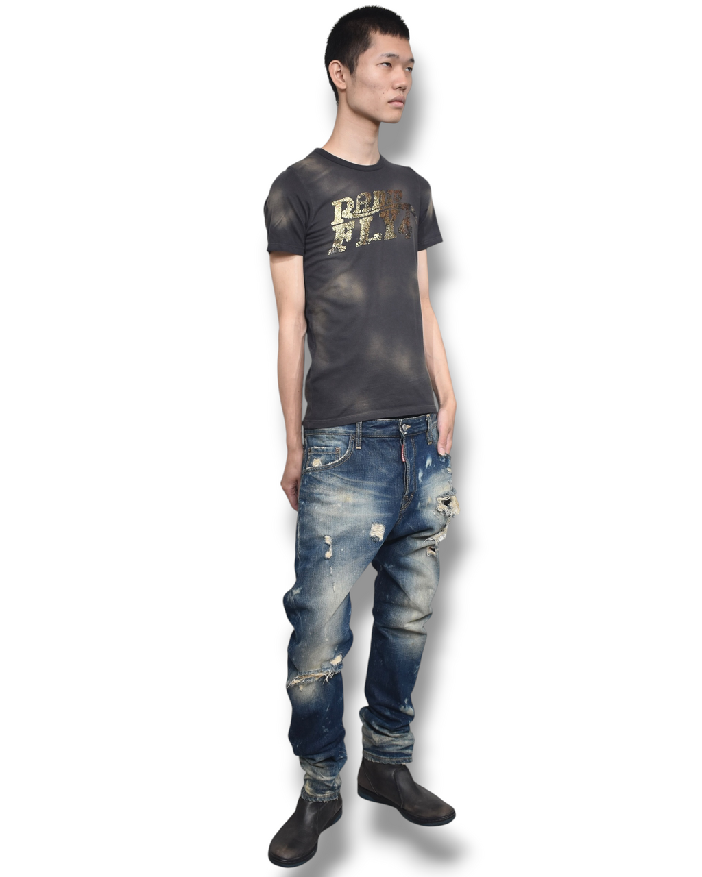 RA-RE faded T-shirt