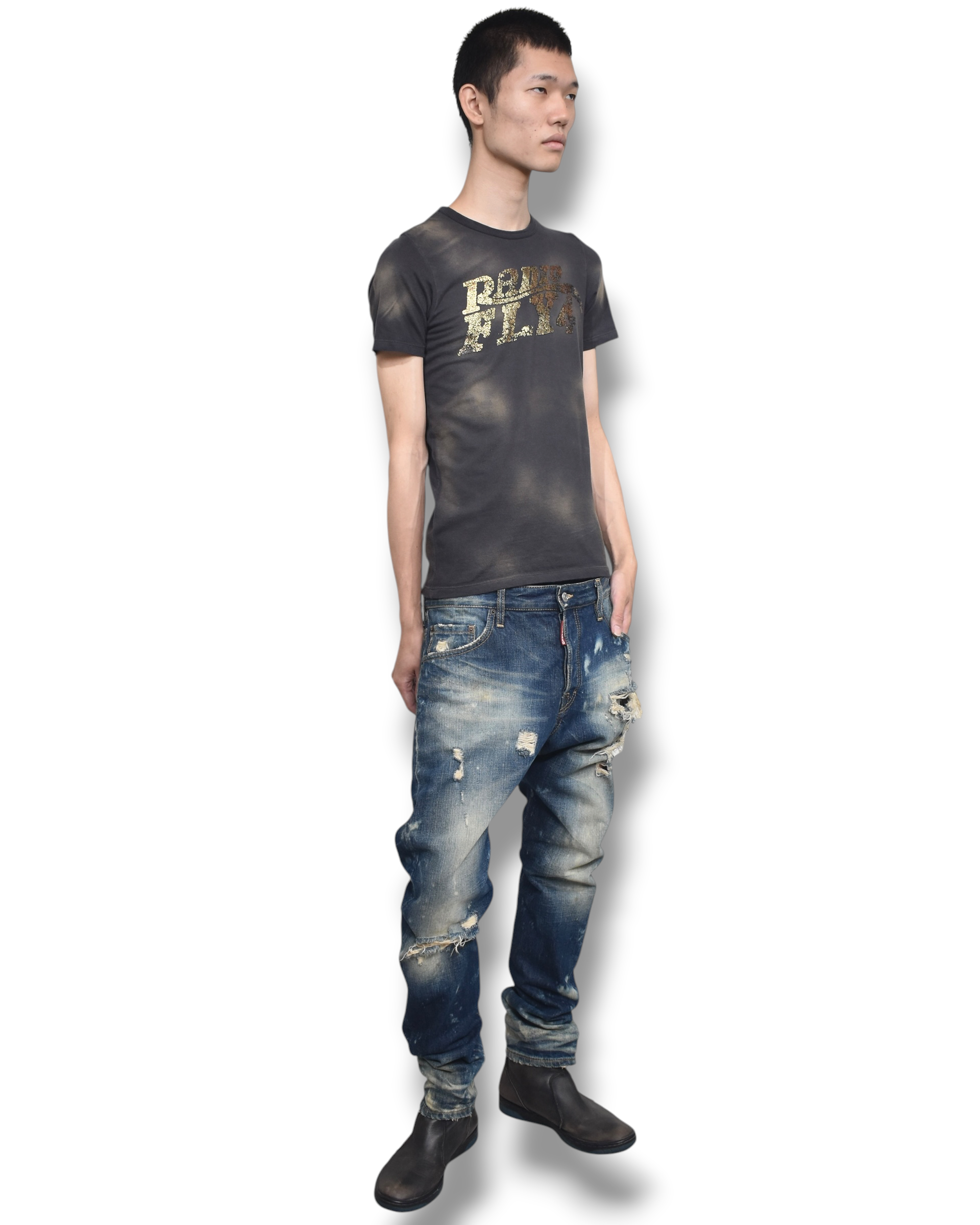 DSQUARED2 crashed denim pants