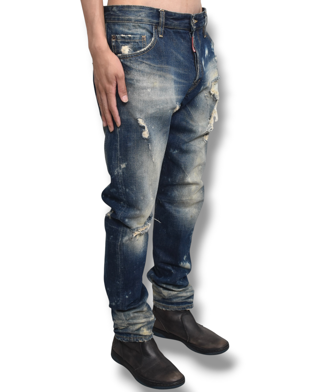 DSQUARED2 crashed denim pants