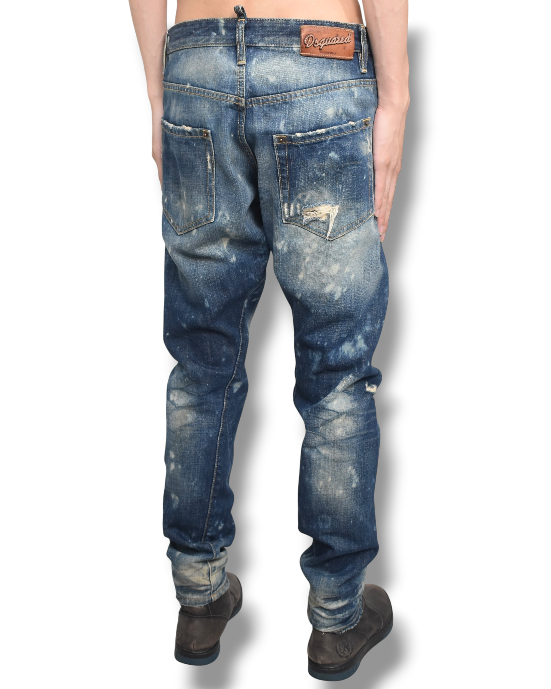 DSQUARED2 crashed denim pants