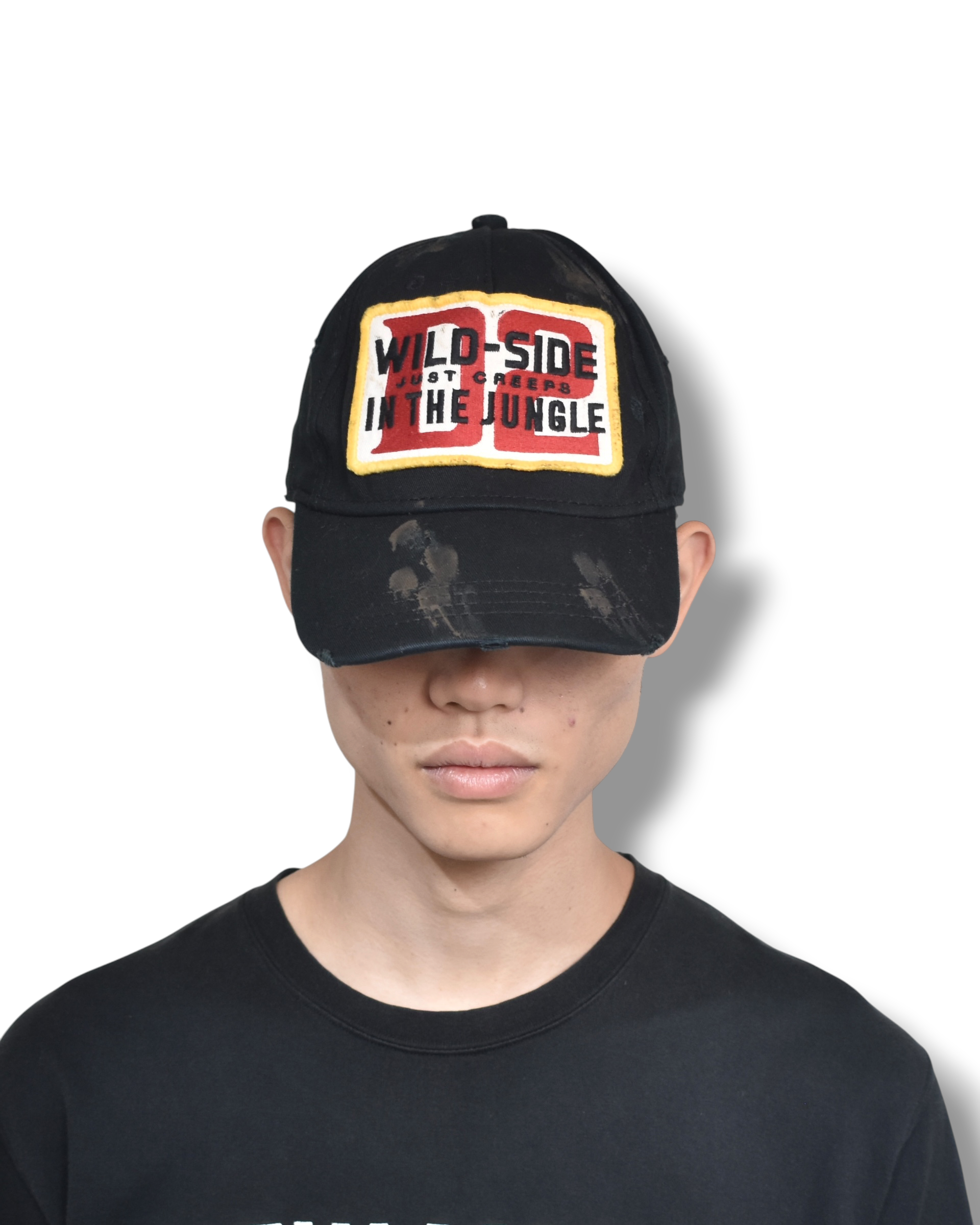 DSQUARED2 damaged cap