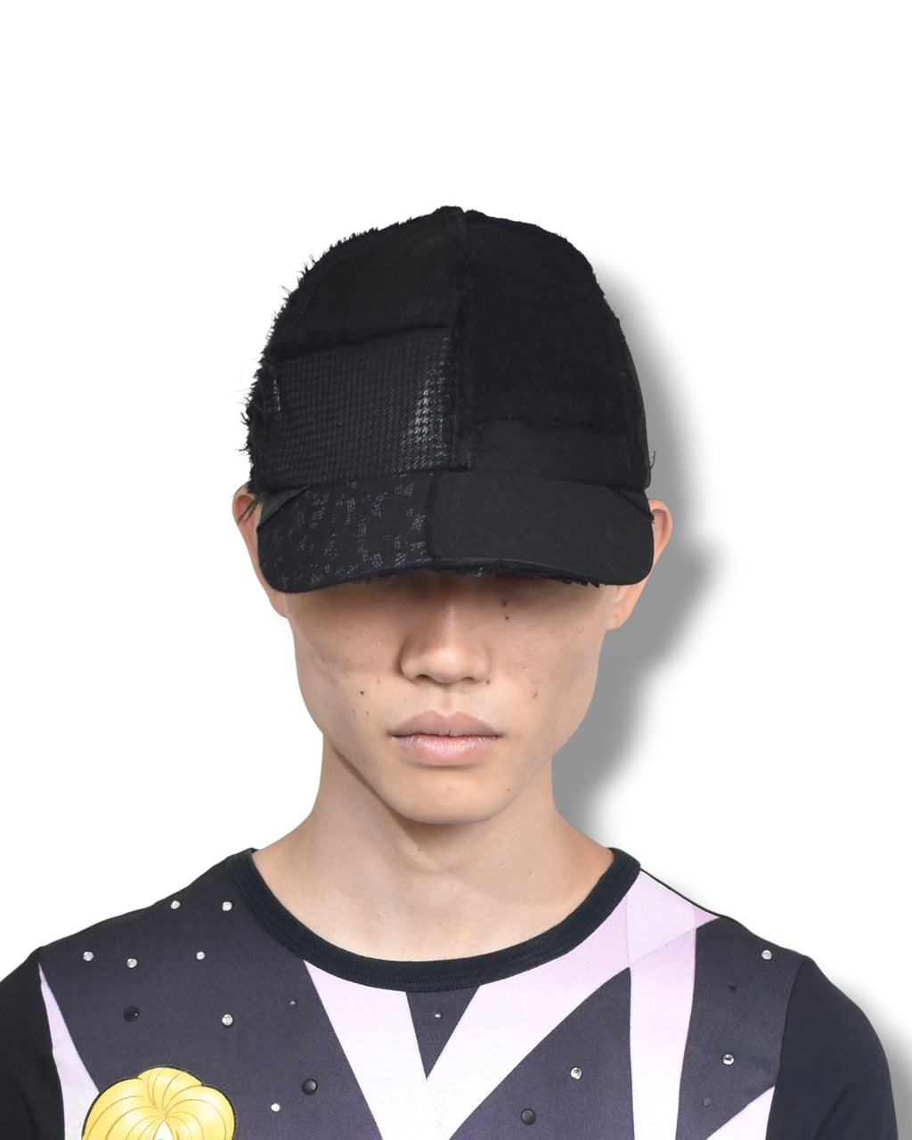 KOHSHIN SATOH patchwork cap
