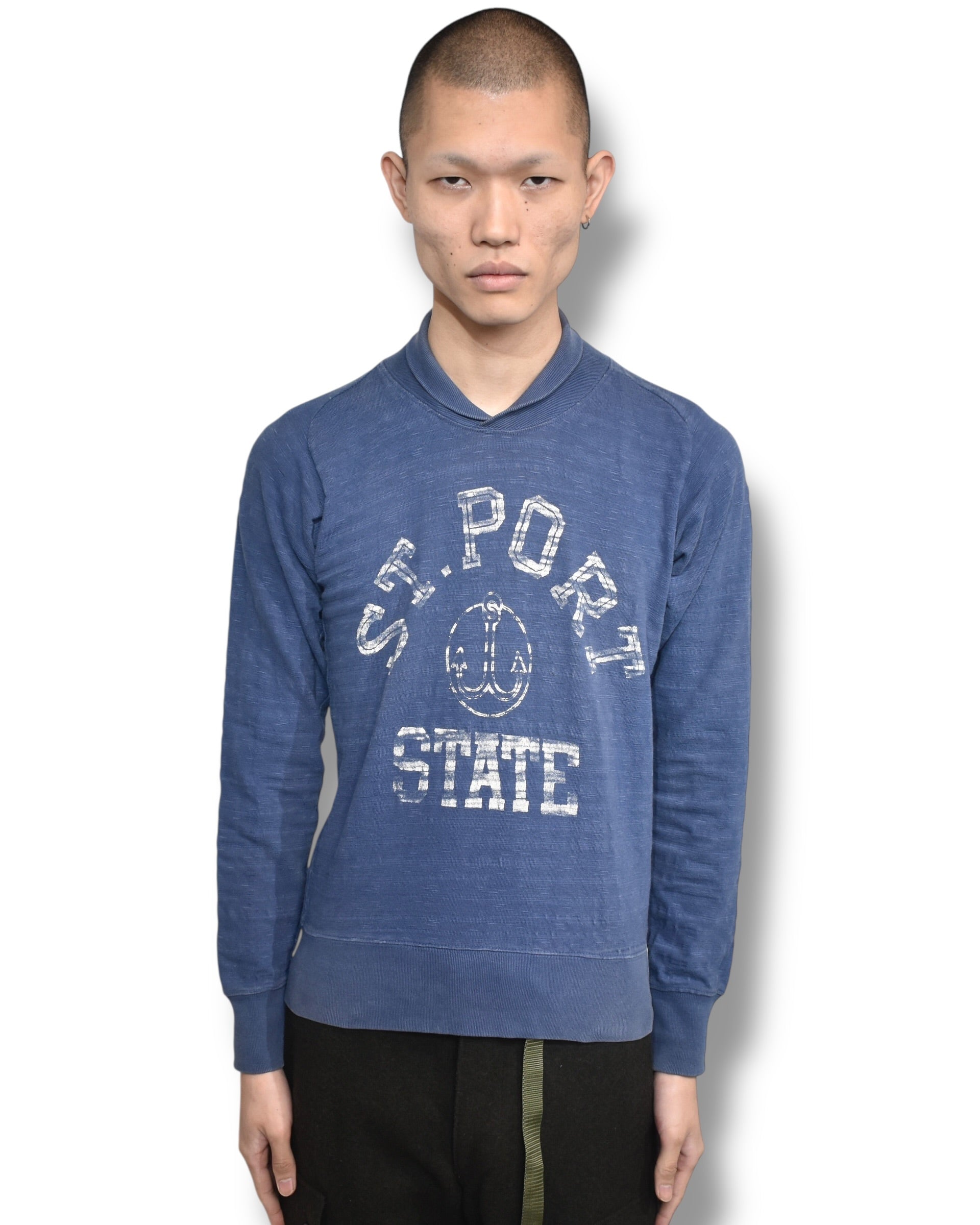 KAPITAL faded sweat top