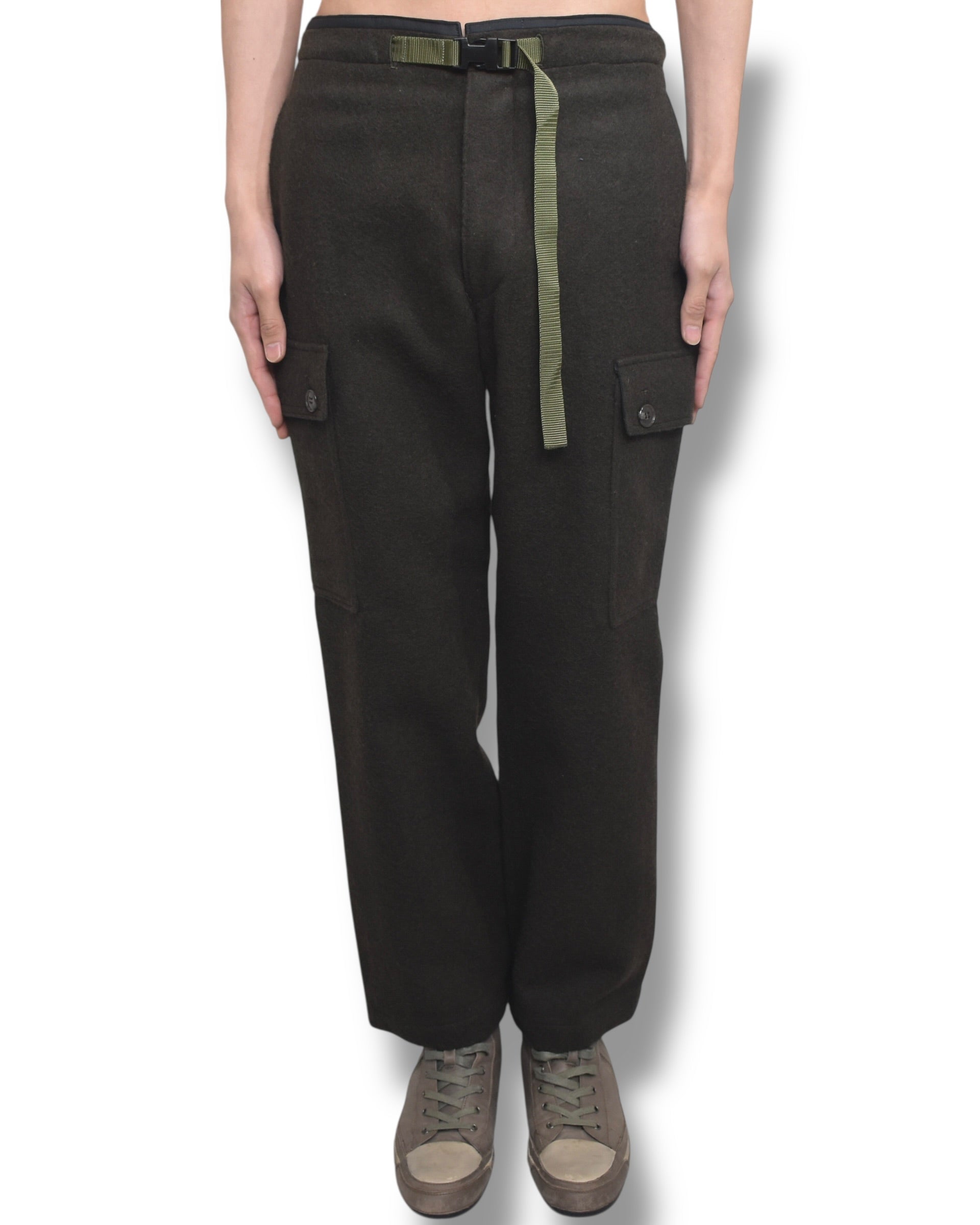 RYUICHIRO SHIMAZAKI belted cargo pants