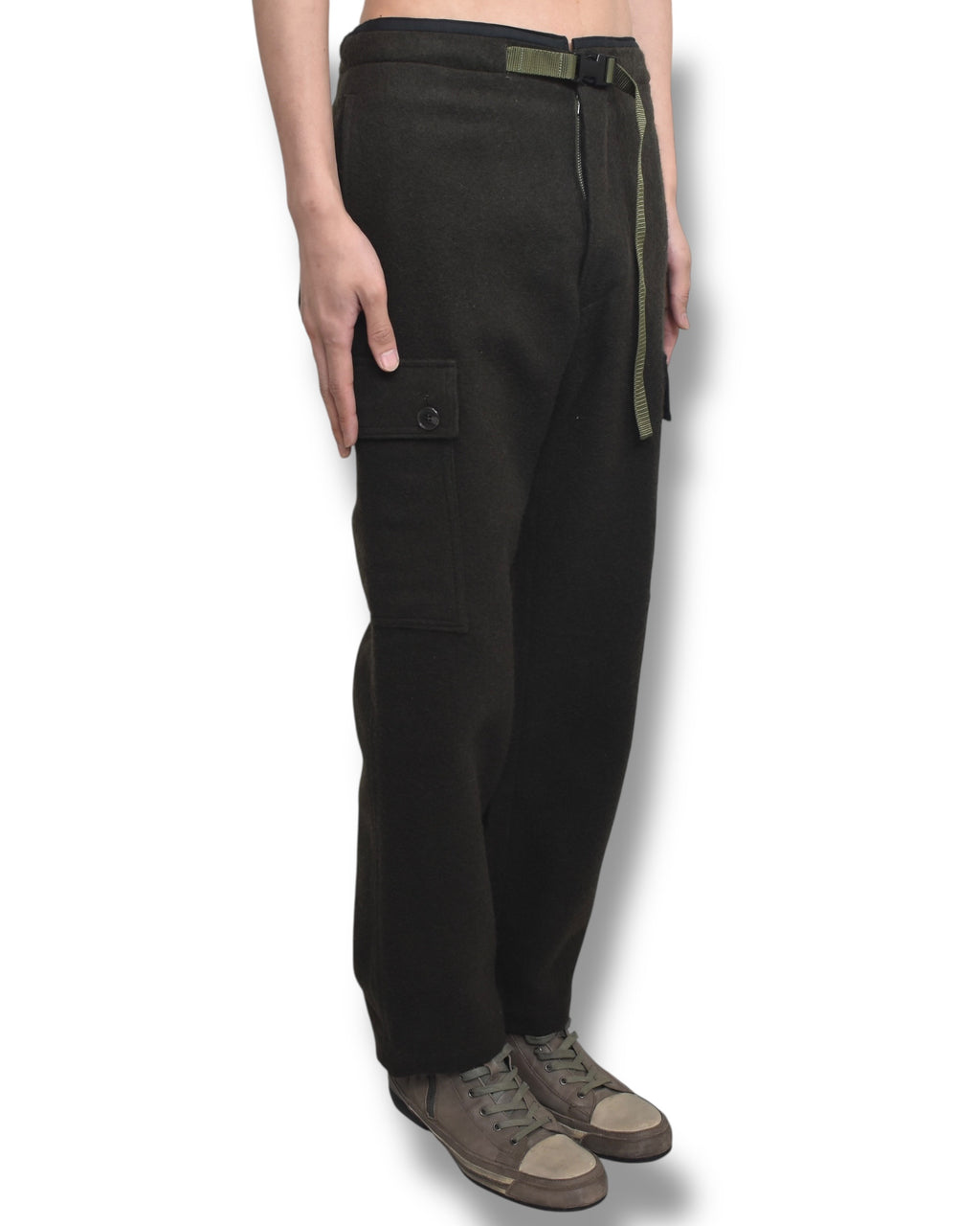 RYUICHIRO SHIMAZAKI belted cargo pants