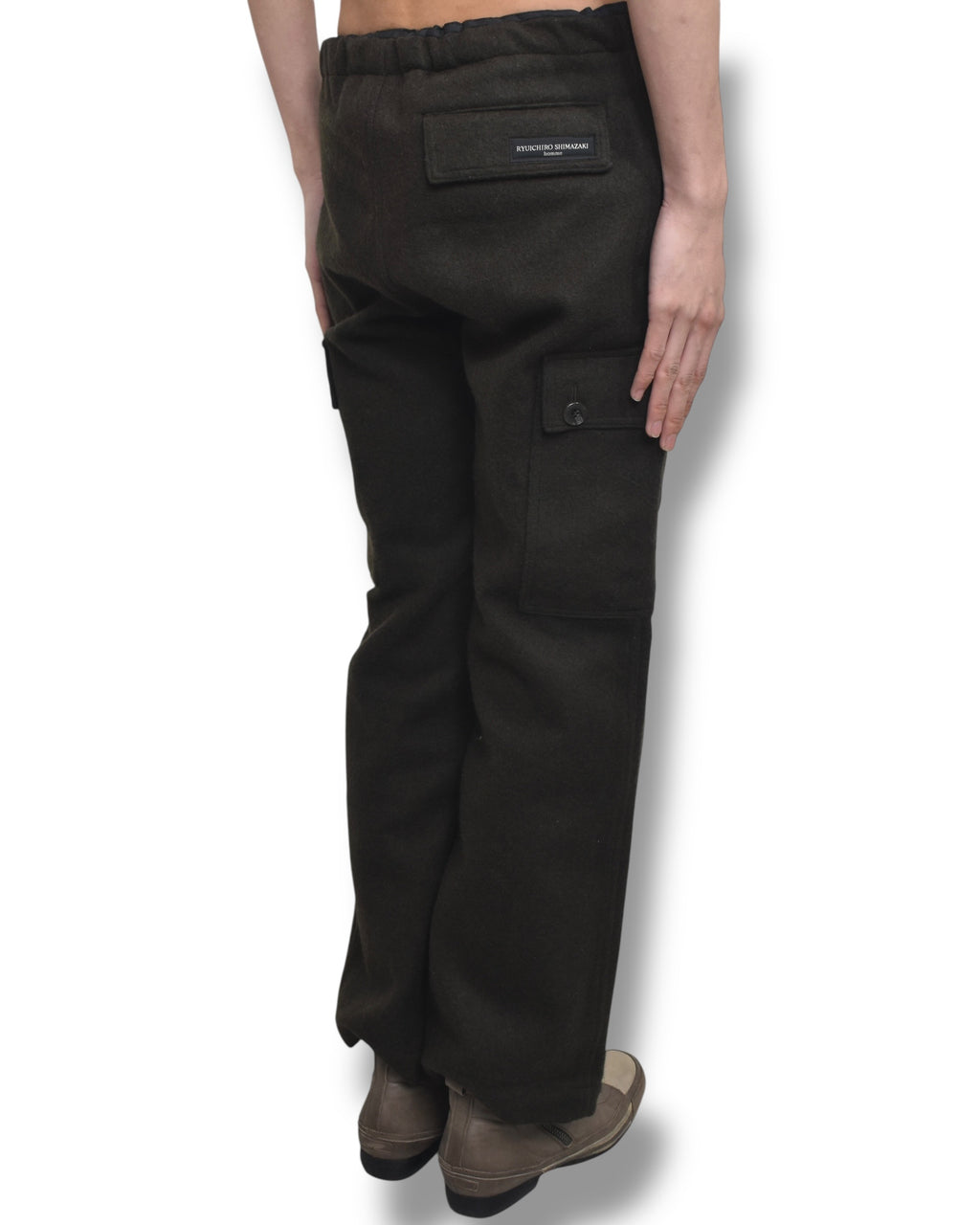 RYUICHIRO SHIMAZAKI belted cargo pants