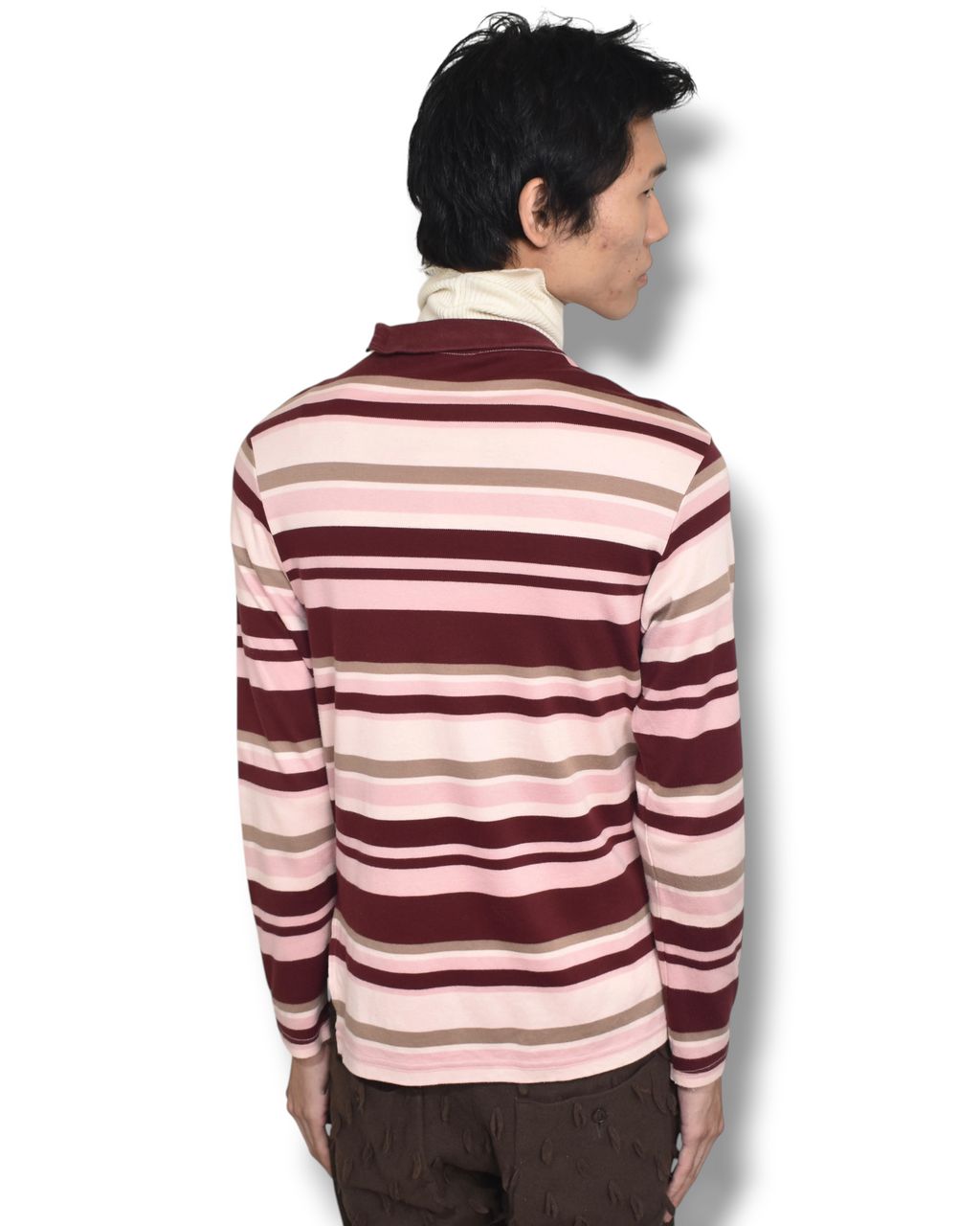 90's BEAUTY BEAST high neck long sleeve top