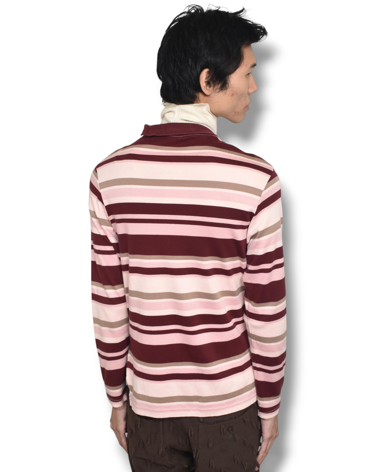 90's BEAUTY BEAST high neck long sleeve top