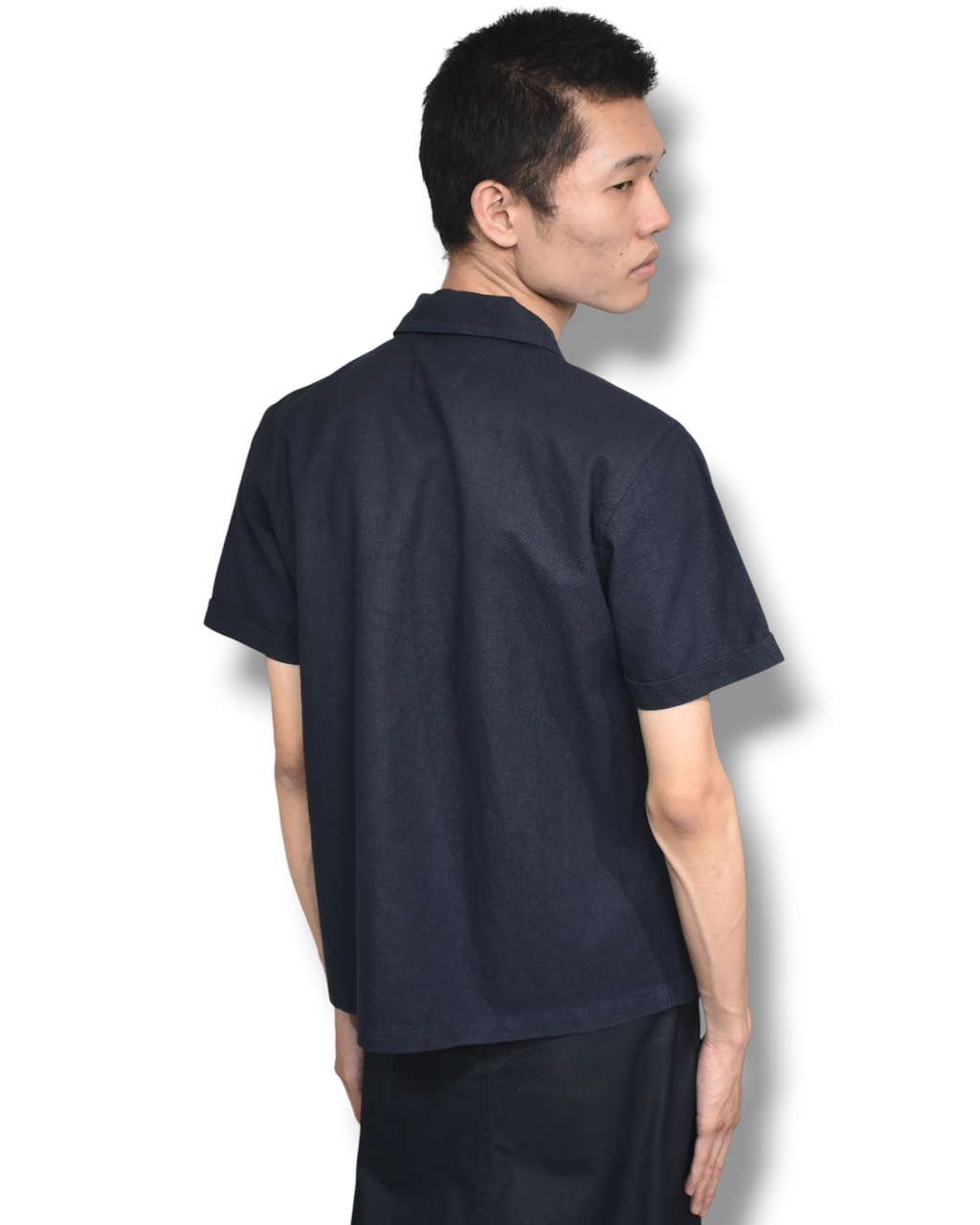 YASUYUKI ISHII zip up short sleeve shirt