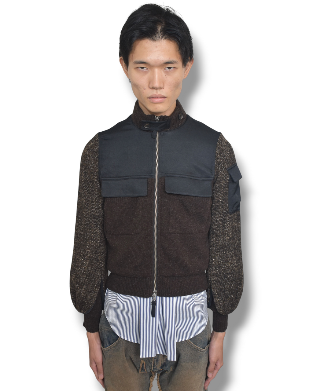 09aw JEAN PAUL GAULTIER cropped blouson