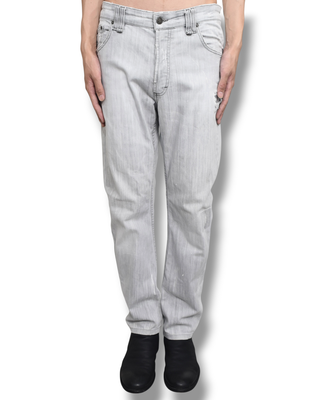 GALLIANO faded denim pants